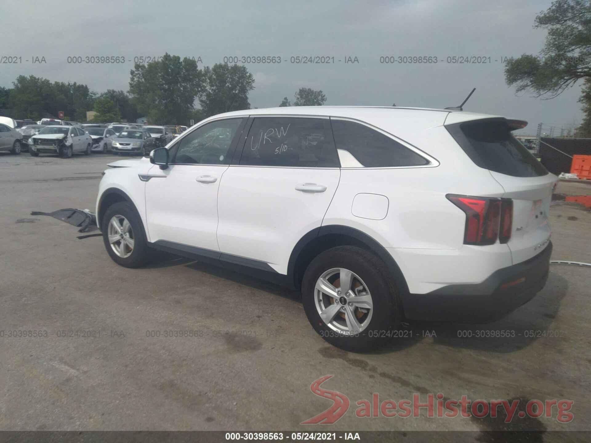 5XYRGDLC6MG033231 2021 KIA SORENTO