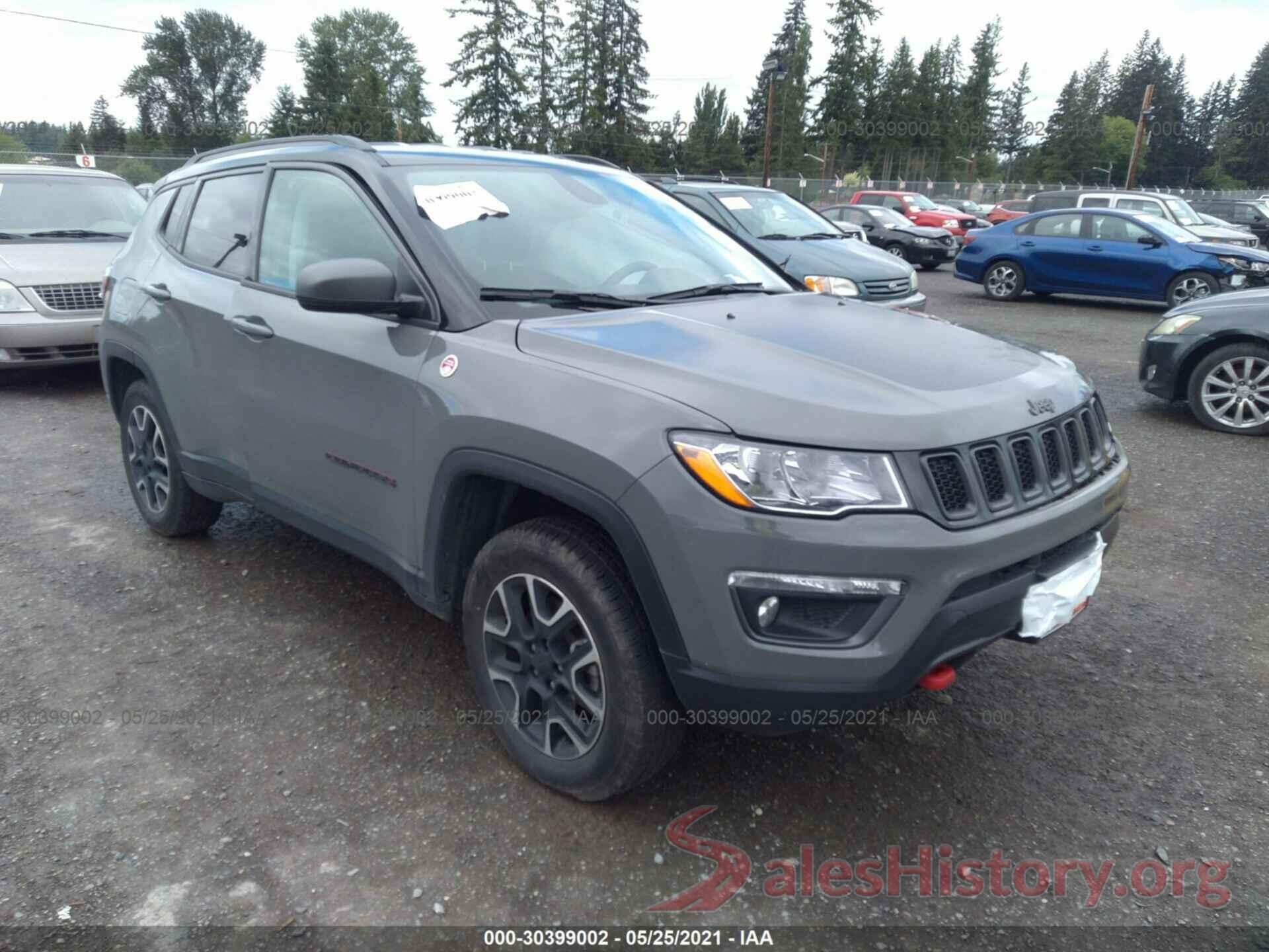 3C4NJDDB4LT167040 2020 JEEP COMPASS