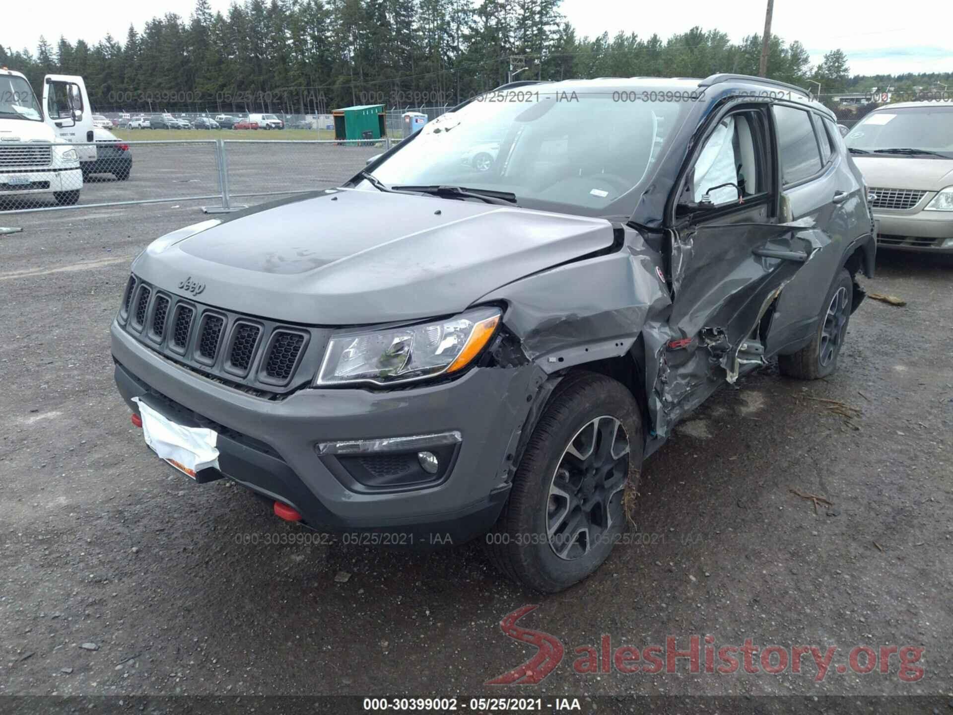 3C4NJDDB4LT167040 2020 JEEP COMPASS