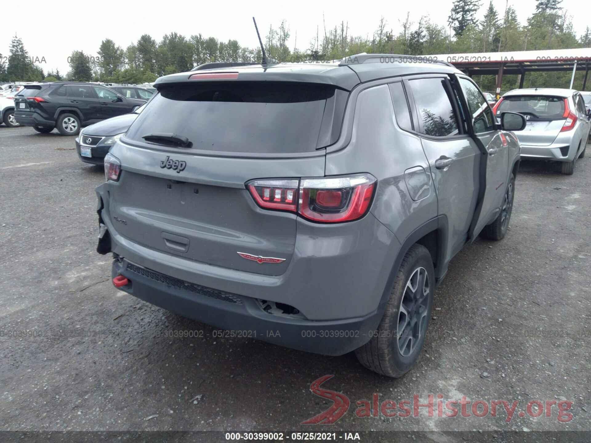 3C4NJDDB4LT167040 2020 JEEP COMPASS