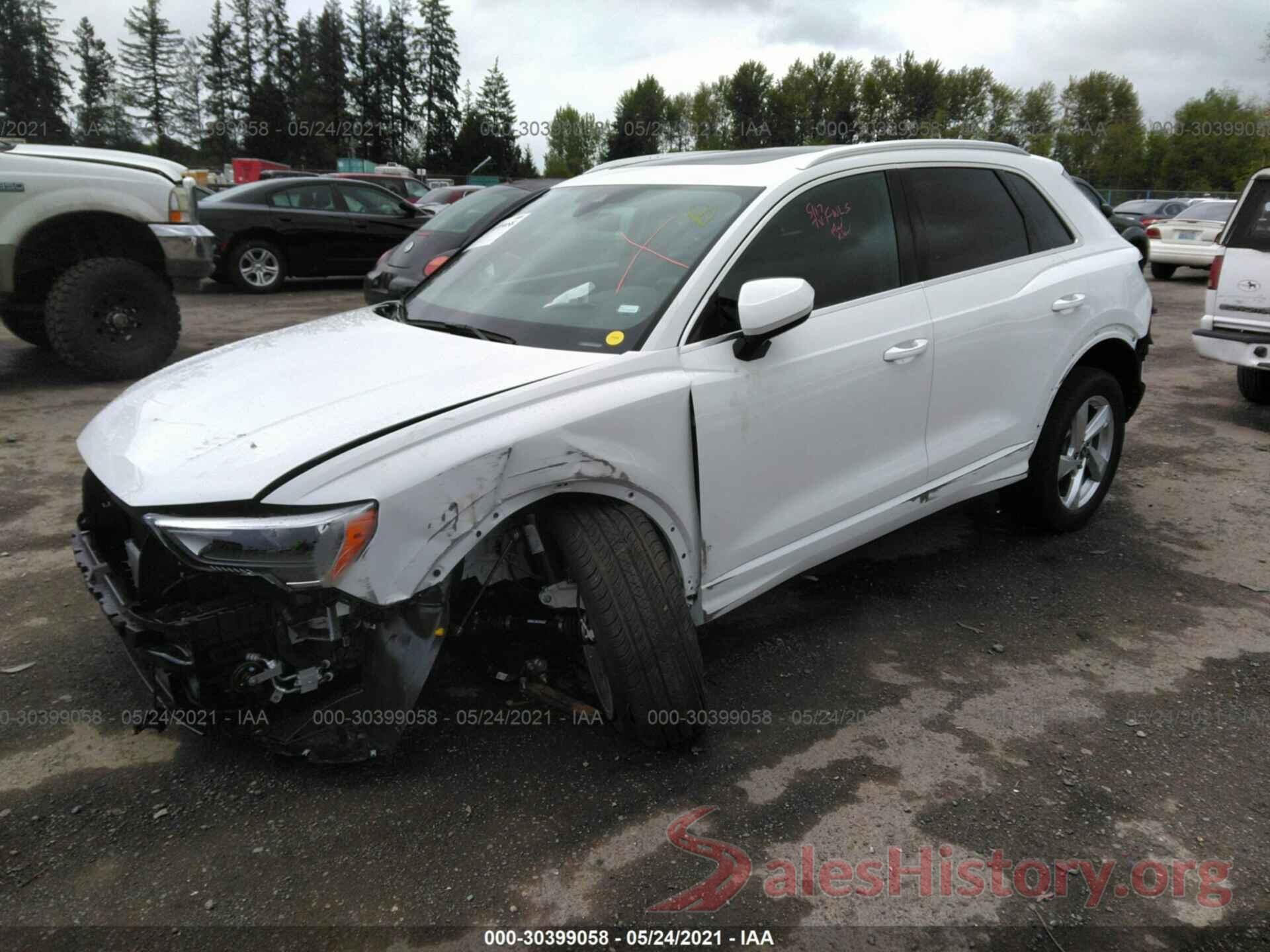 WA1AUCF30M1097206 2021 AUDI Q3