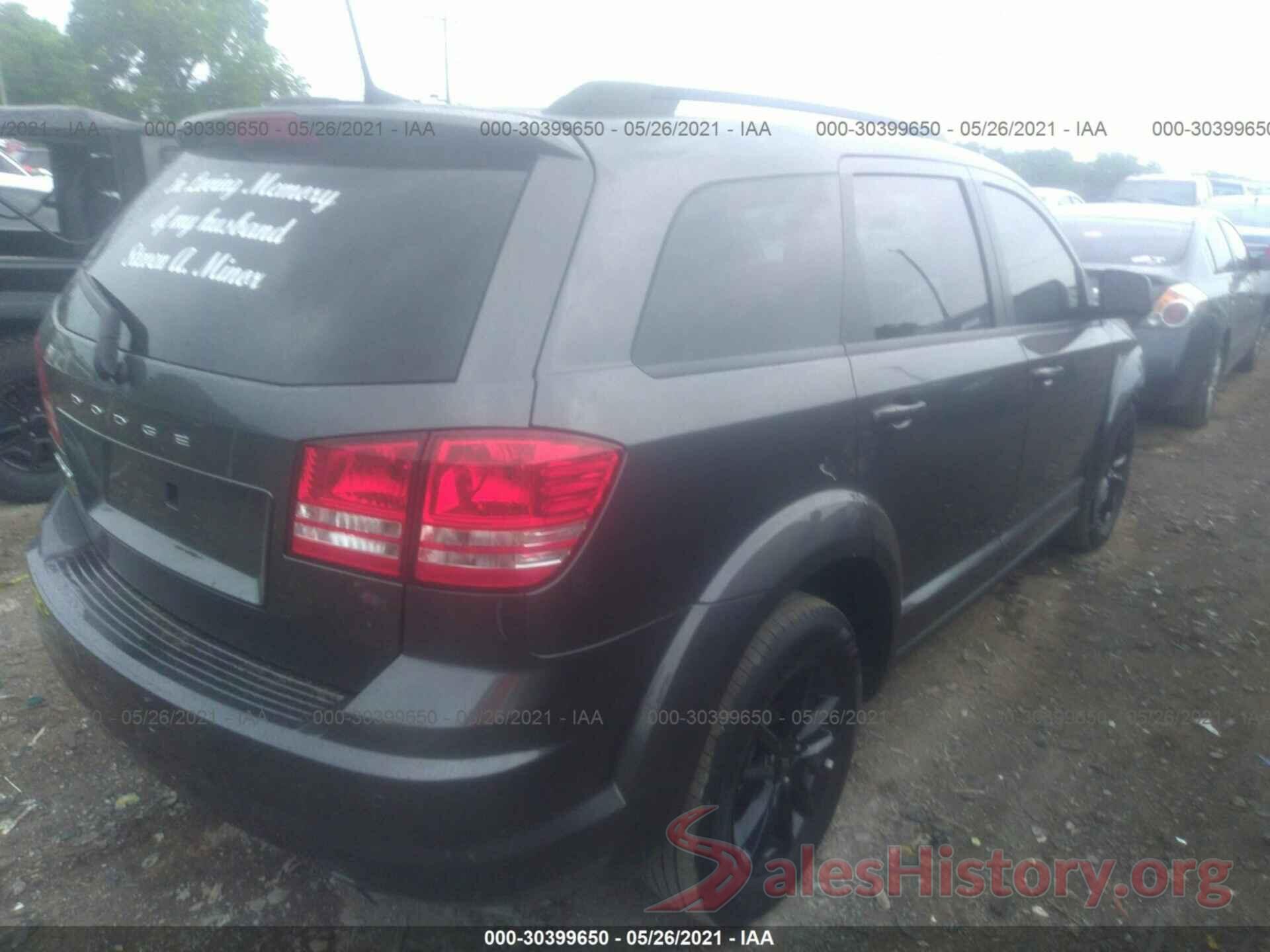 3C4PDCAB8LT232373 2020 DODGE JOURNEY