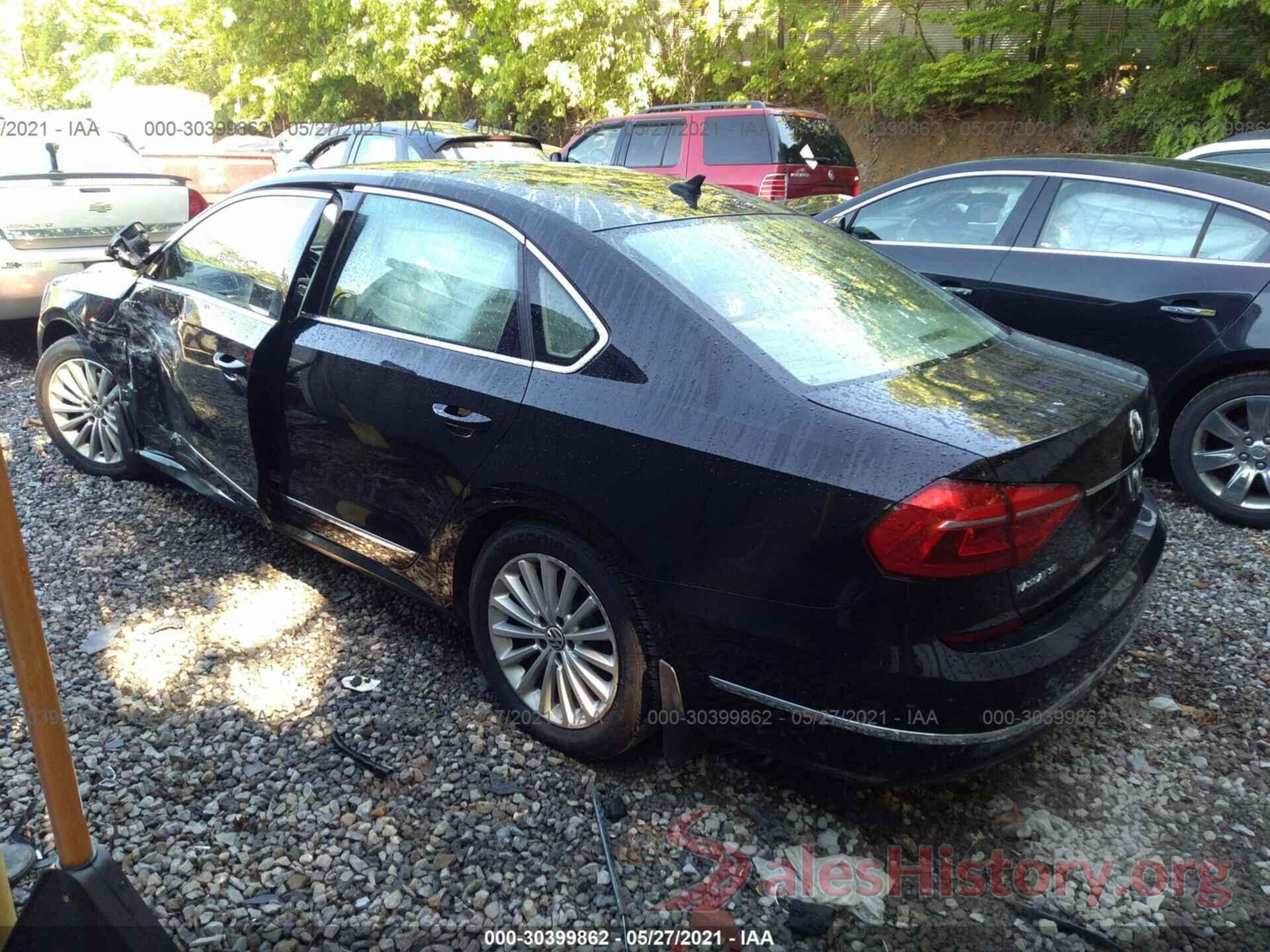 1VWBT7A33GC011758 2016 VOLKSWAGEN PASSAT