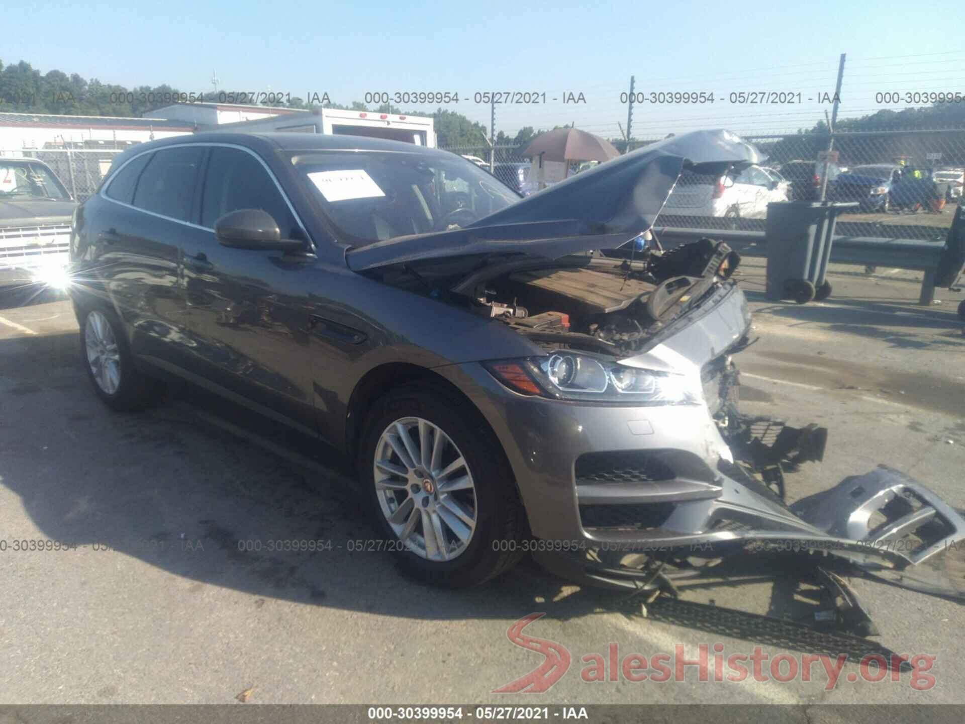 SADCK2GX4KA393993 2019 JAGUAR F-PACE