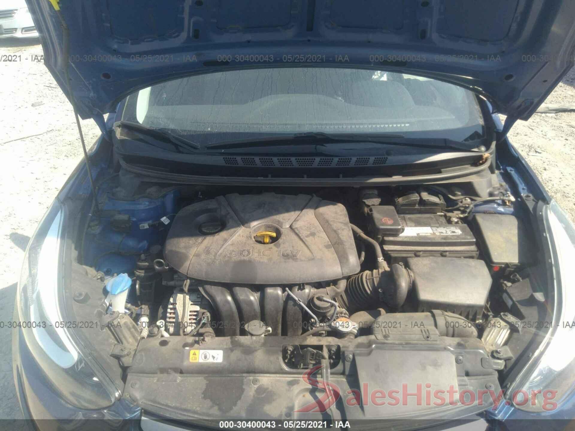 5NPDH4AE1GH731190 2016 HYUNDAI ELANTRA