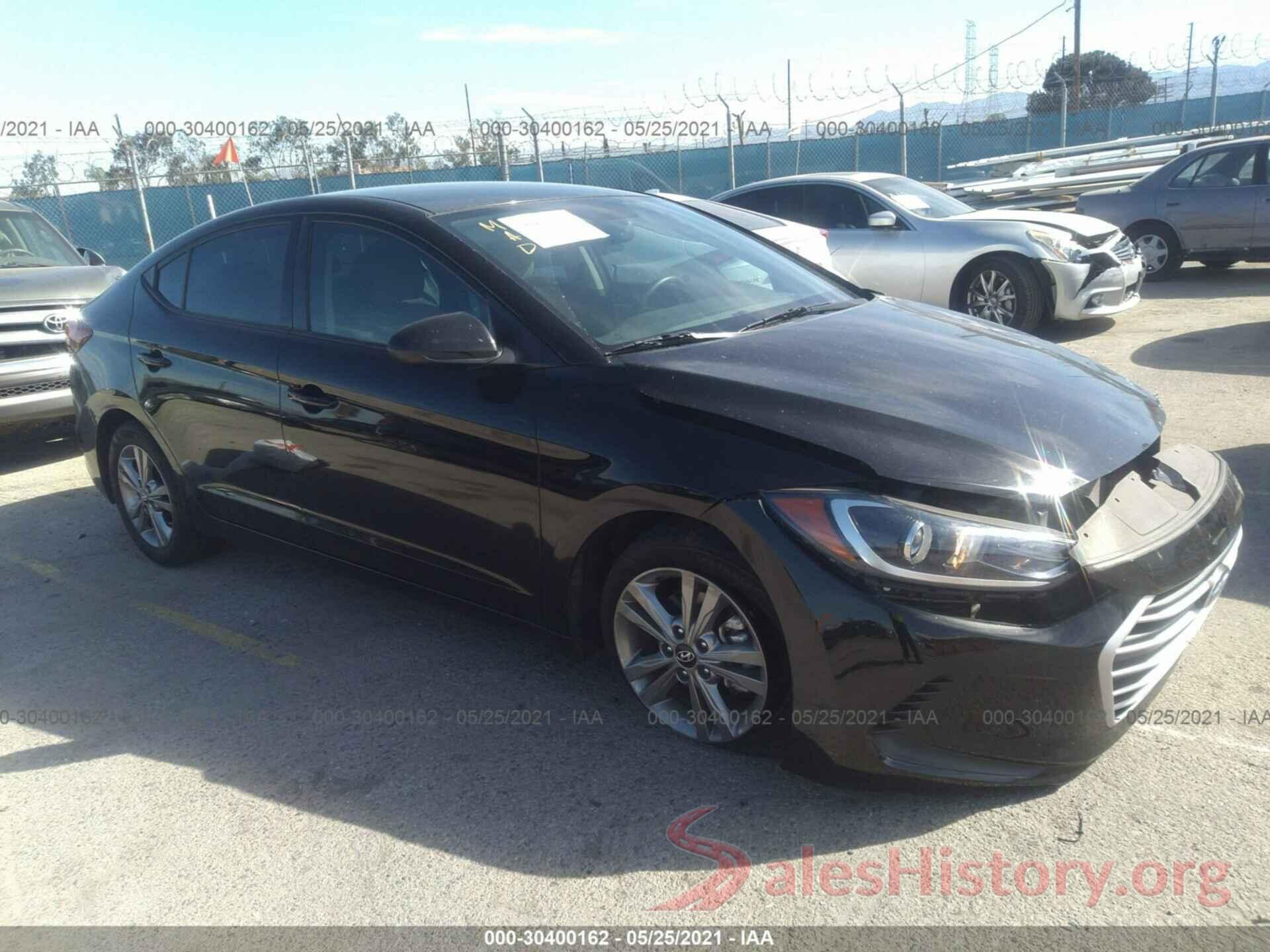 KMHD84LF8JU595705 2018 HYUNDAI ELANTRA