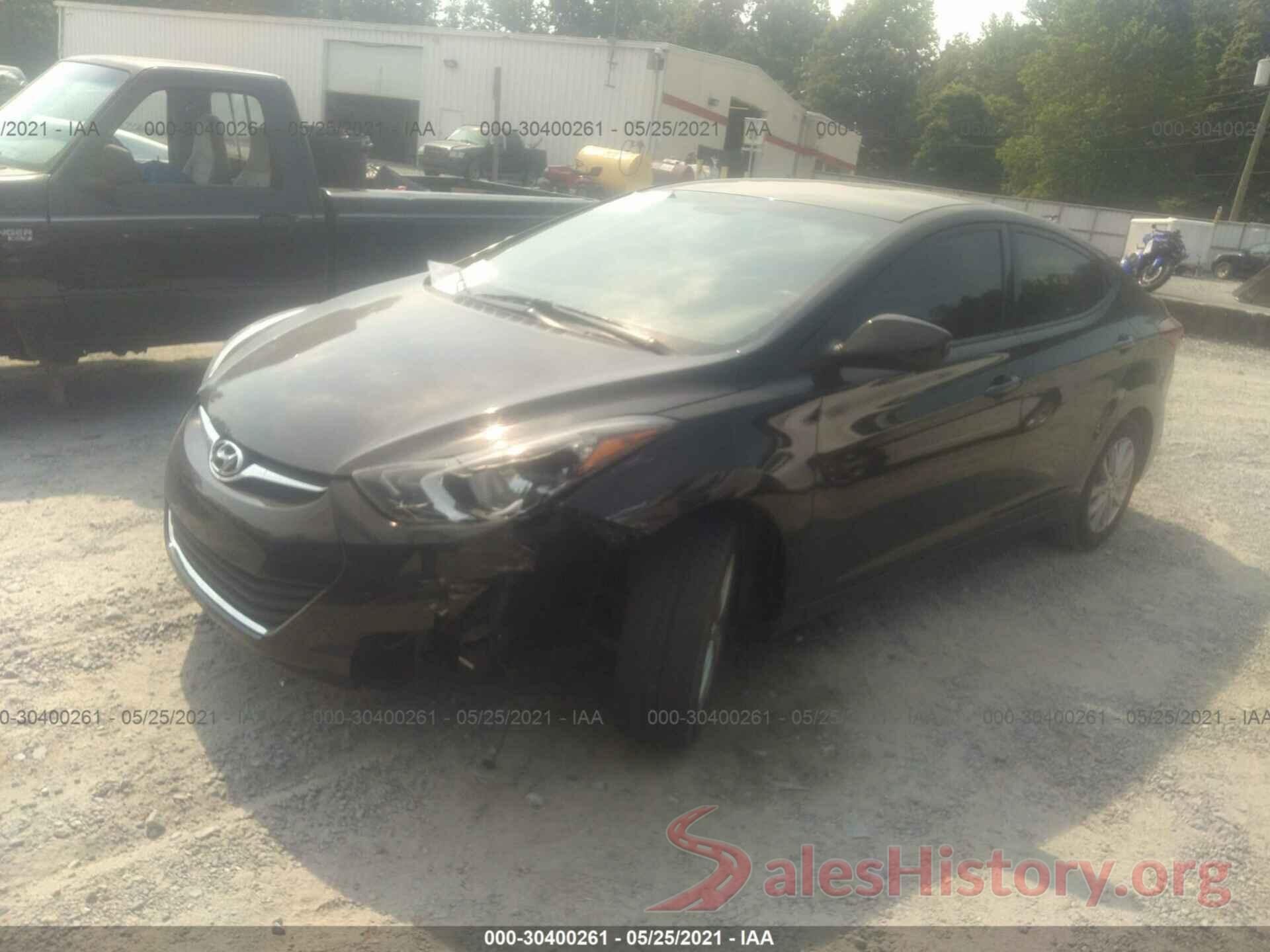 KMHDH4AE2GU636610 2016 HYUNDAI ELANTRA