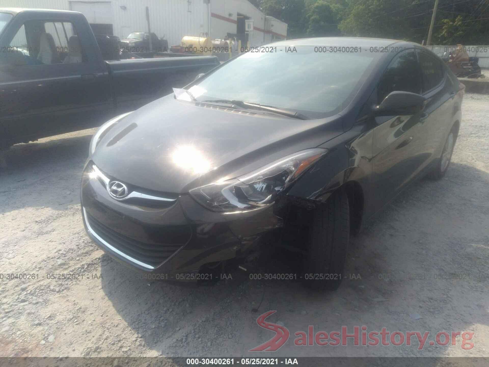 KMHDH4AE2GU636610 2016 HYUNDAI ELANTRA