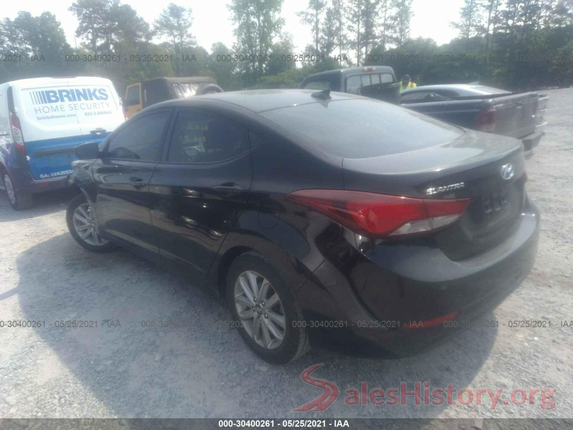 KMHDH4AE2GU636610 2016 HYUNDAI ELANTRA