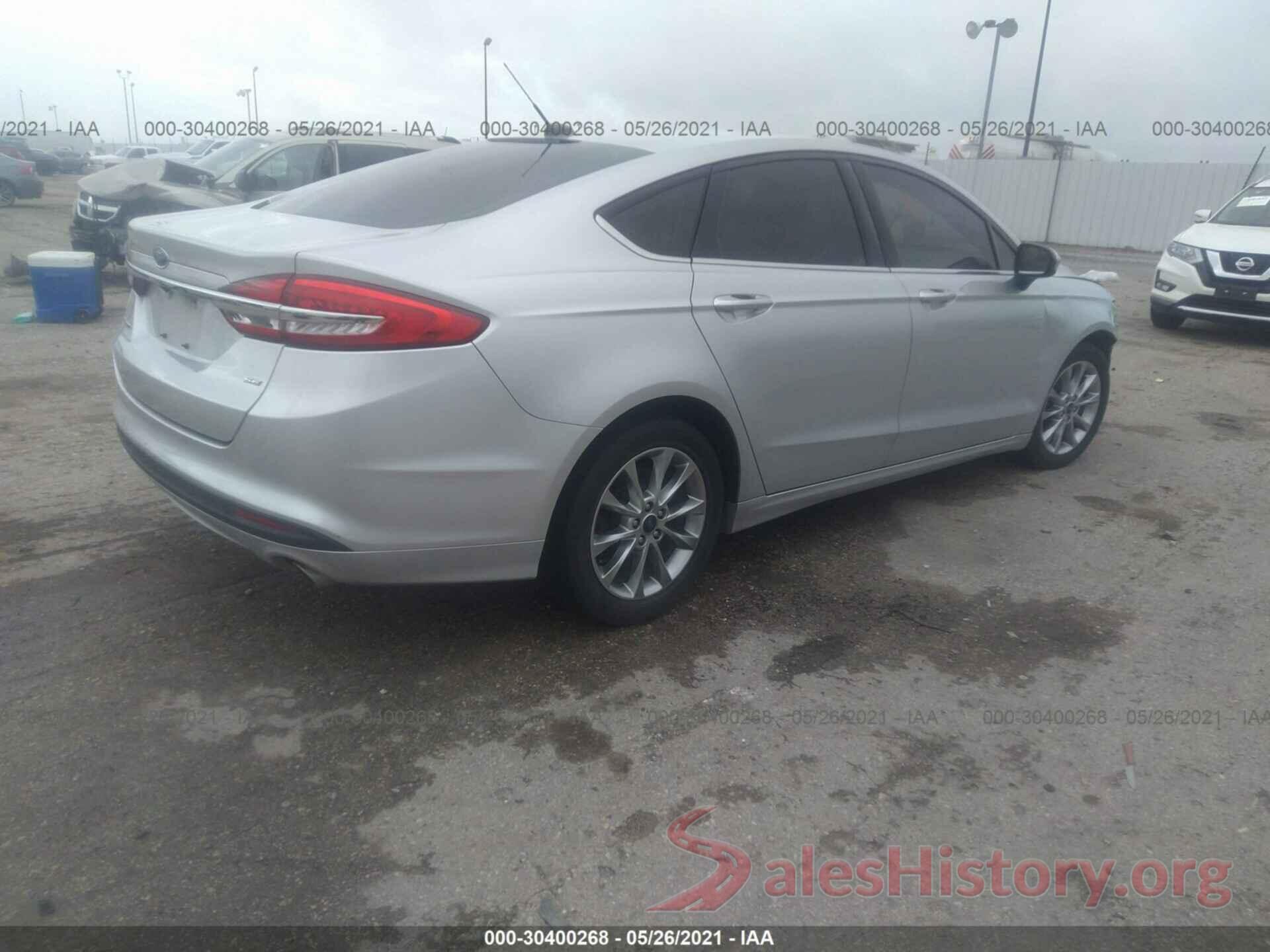 3FA6P0H75HR319421 2017 FORD FUSION