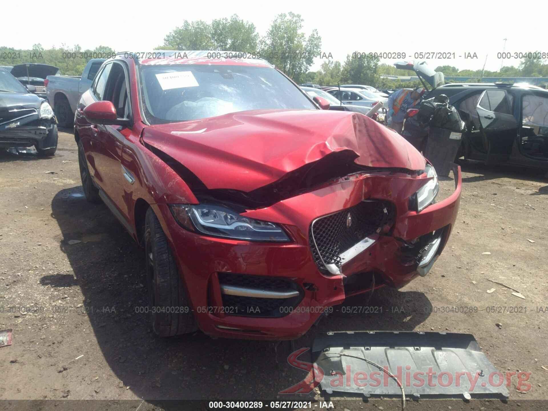 SADCL2BV1HA880595 2017 JAGUAR F-PACE