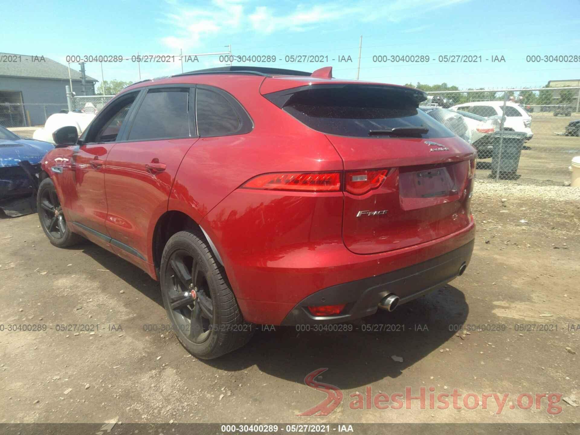 SADCL2BV1HA880595 2017 JAGUAR F-PACE