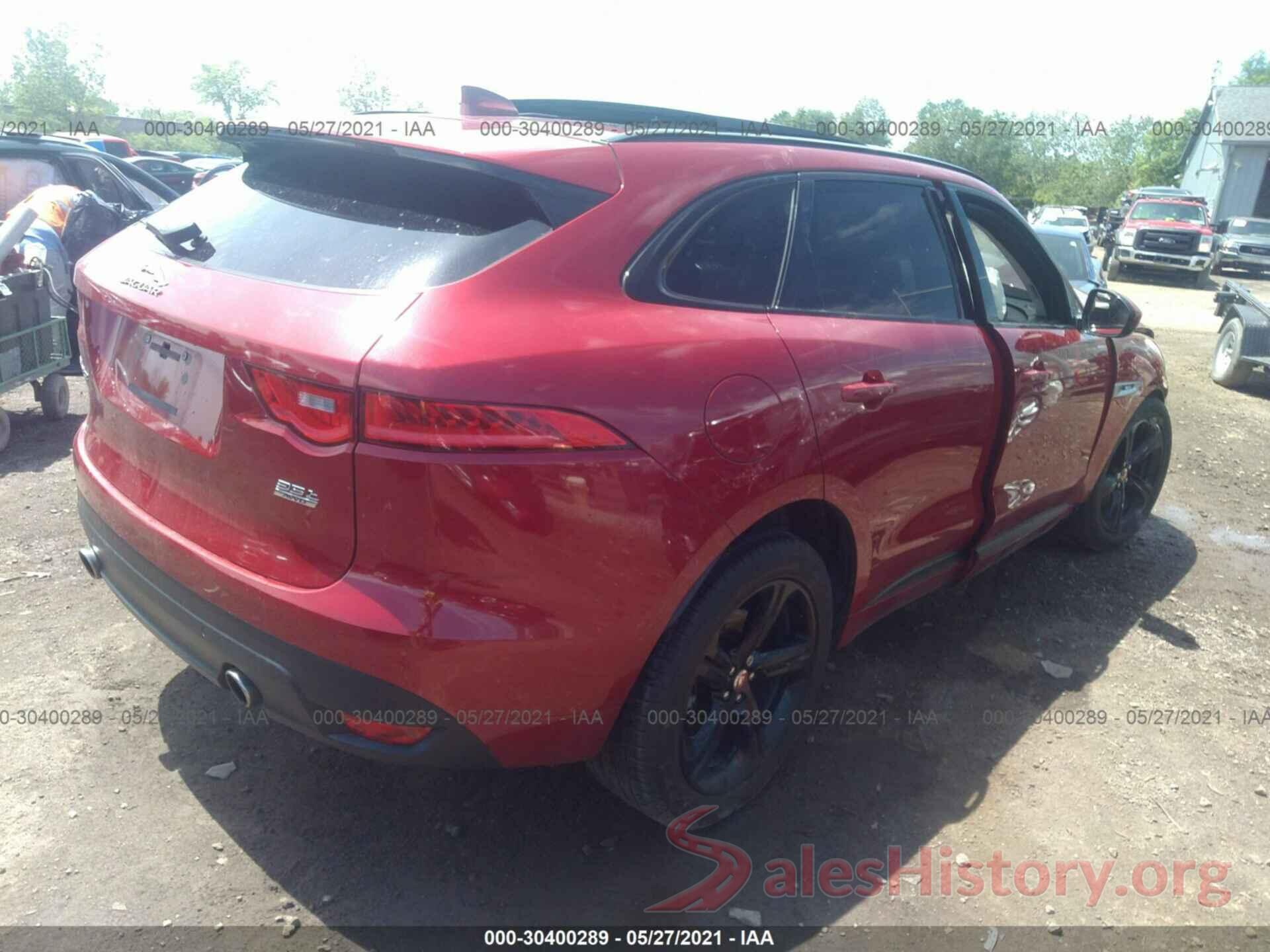 SADCL2BV1HA880595 2017 JAGUAR F-PACE