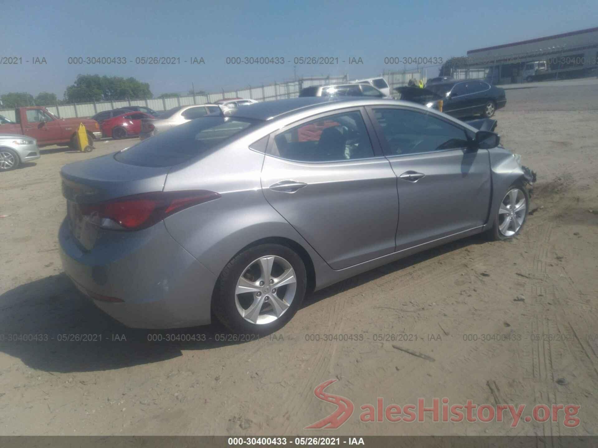 KMHDH4AE4GU505890 2016 HYUNDAI ELANTRA