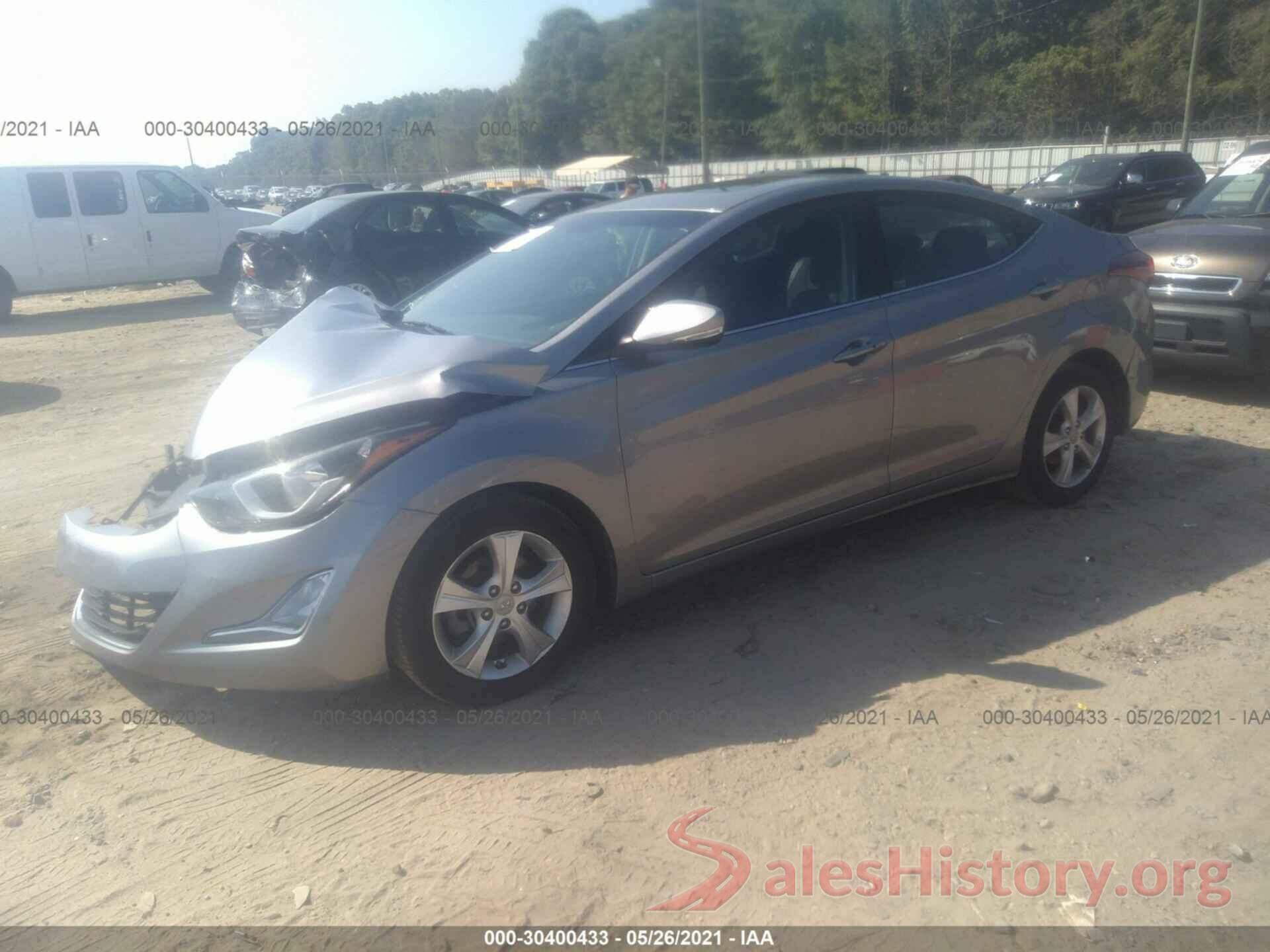 KMHDH4AE4GU505890 2016 HYUNDAI ELANTRA