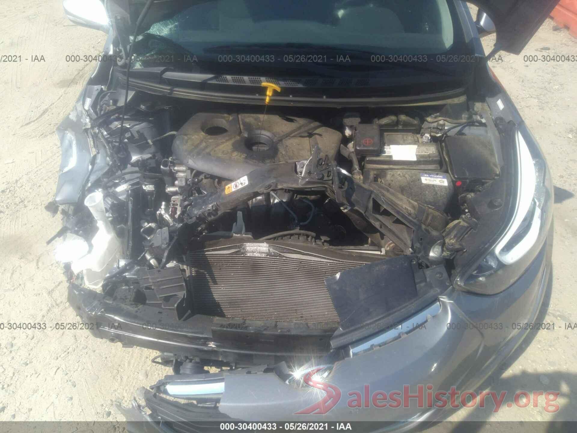 KMHDH4AE4GU505890 2016 HYUNDAI ELANTRA