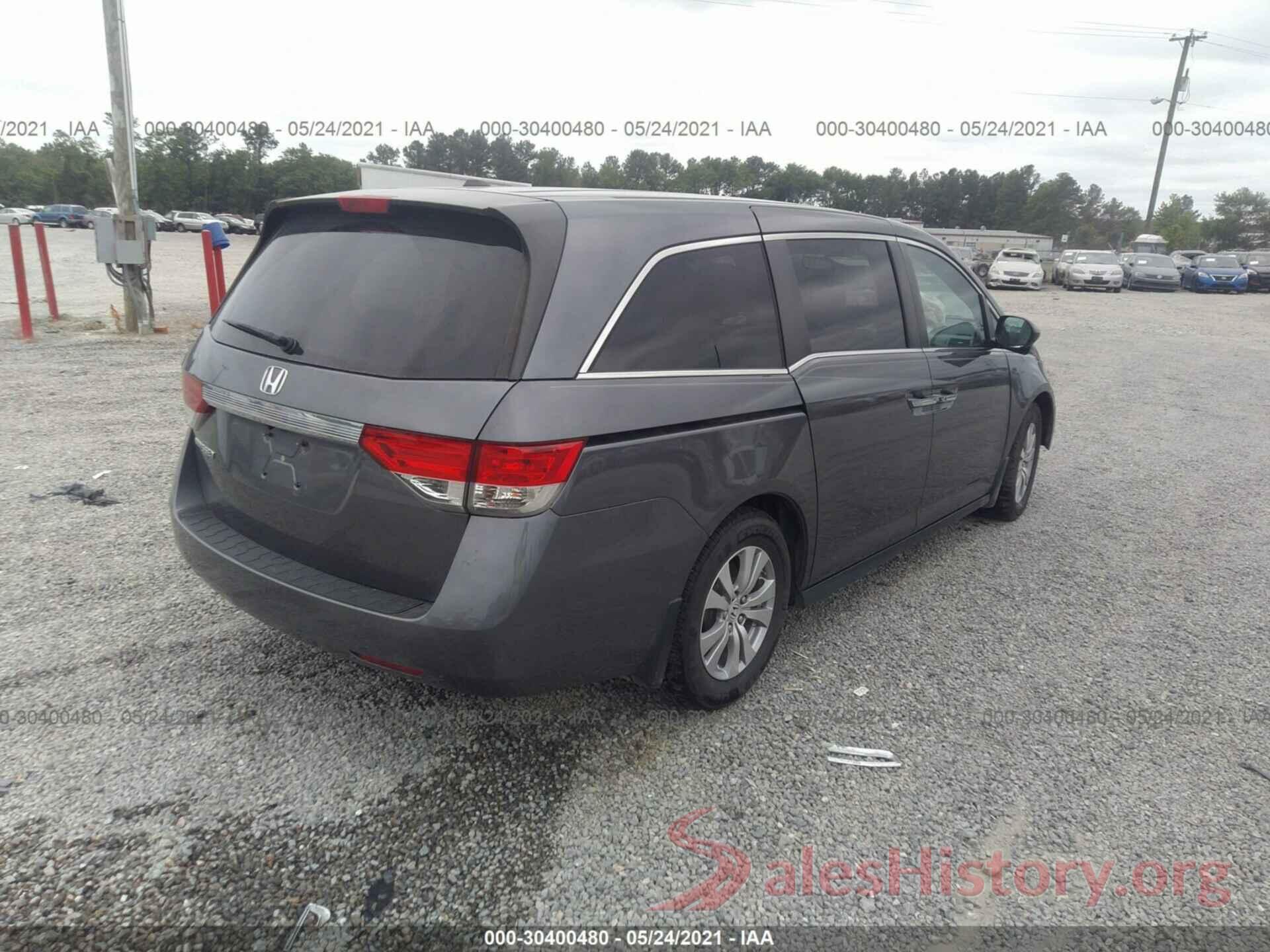 5FNRL5H66GB040518 2016 HONDA ODYSSEY