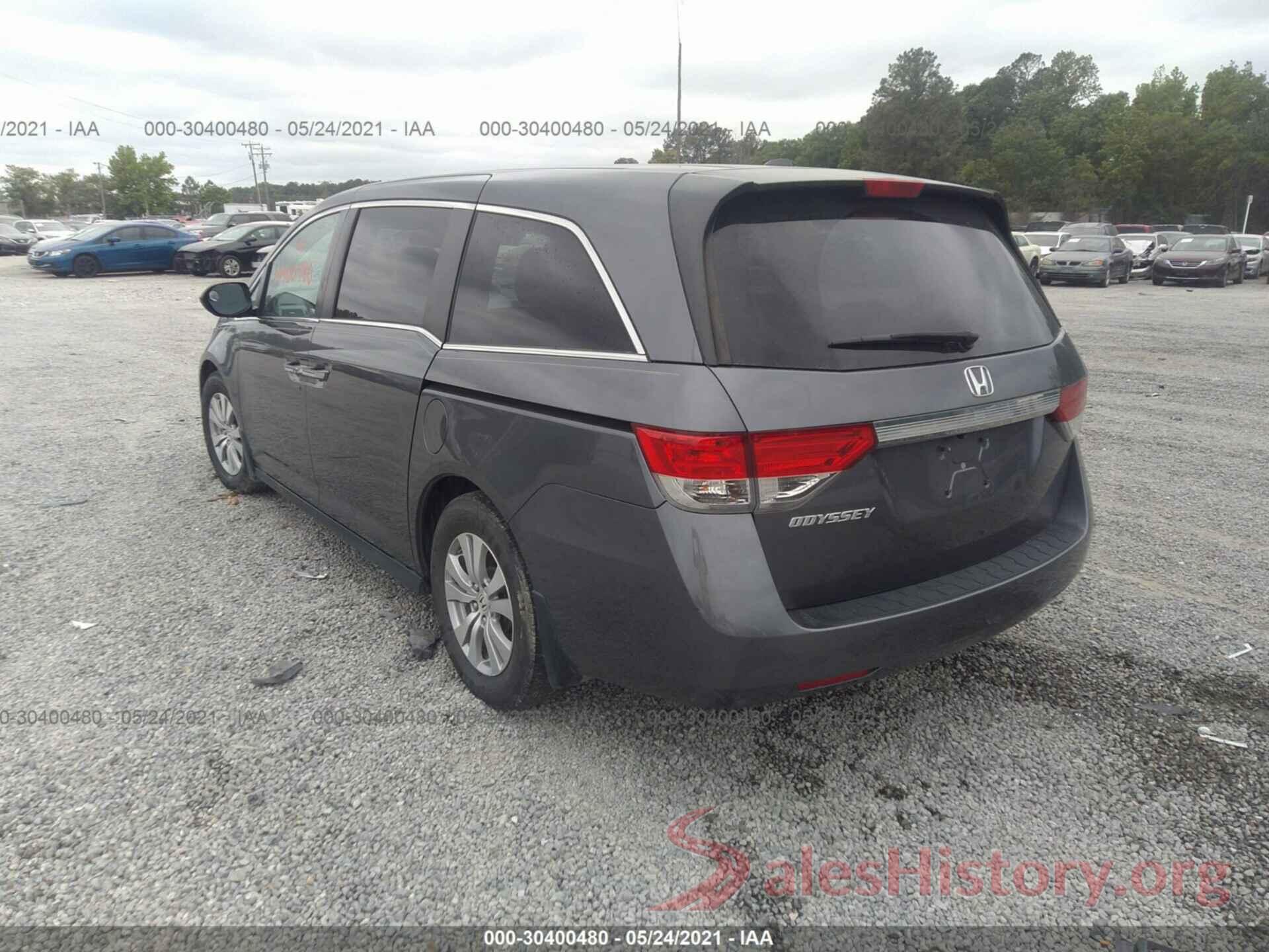 5FNRL5H66GB040518 2016 HONDA ODYSSEY