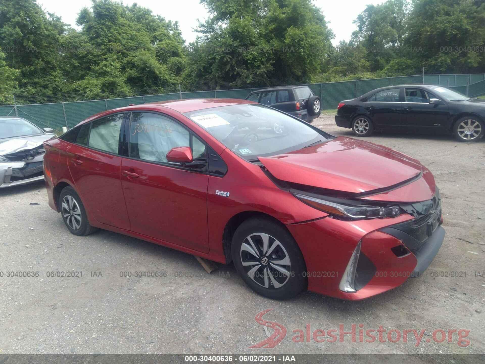 JTDKARFP6J3100540 2018 TOYOTA PRIUS PRIME