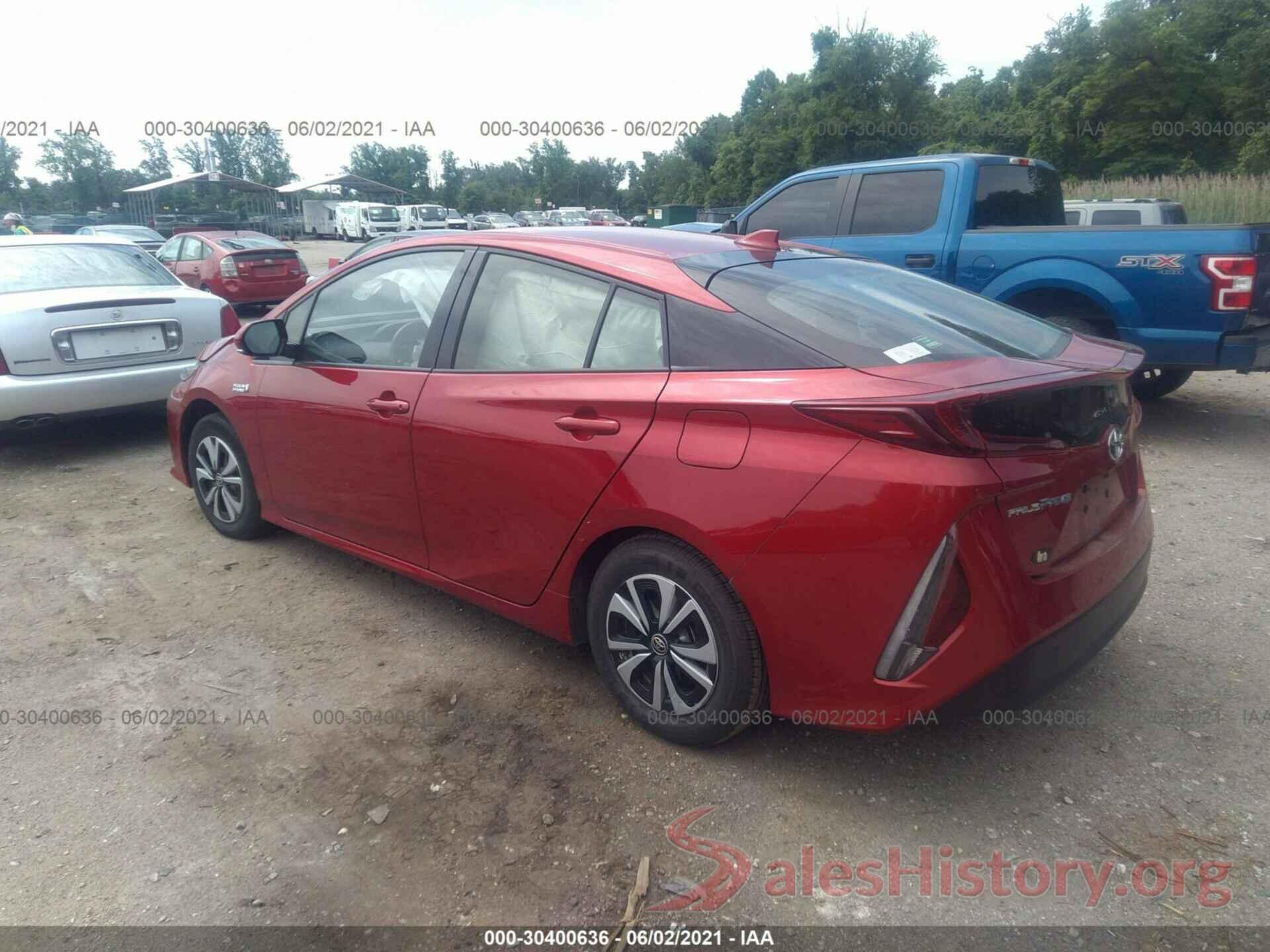 JTDKARFP6J3100540 2018 TOYOTA PRIUS PRIME