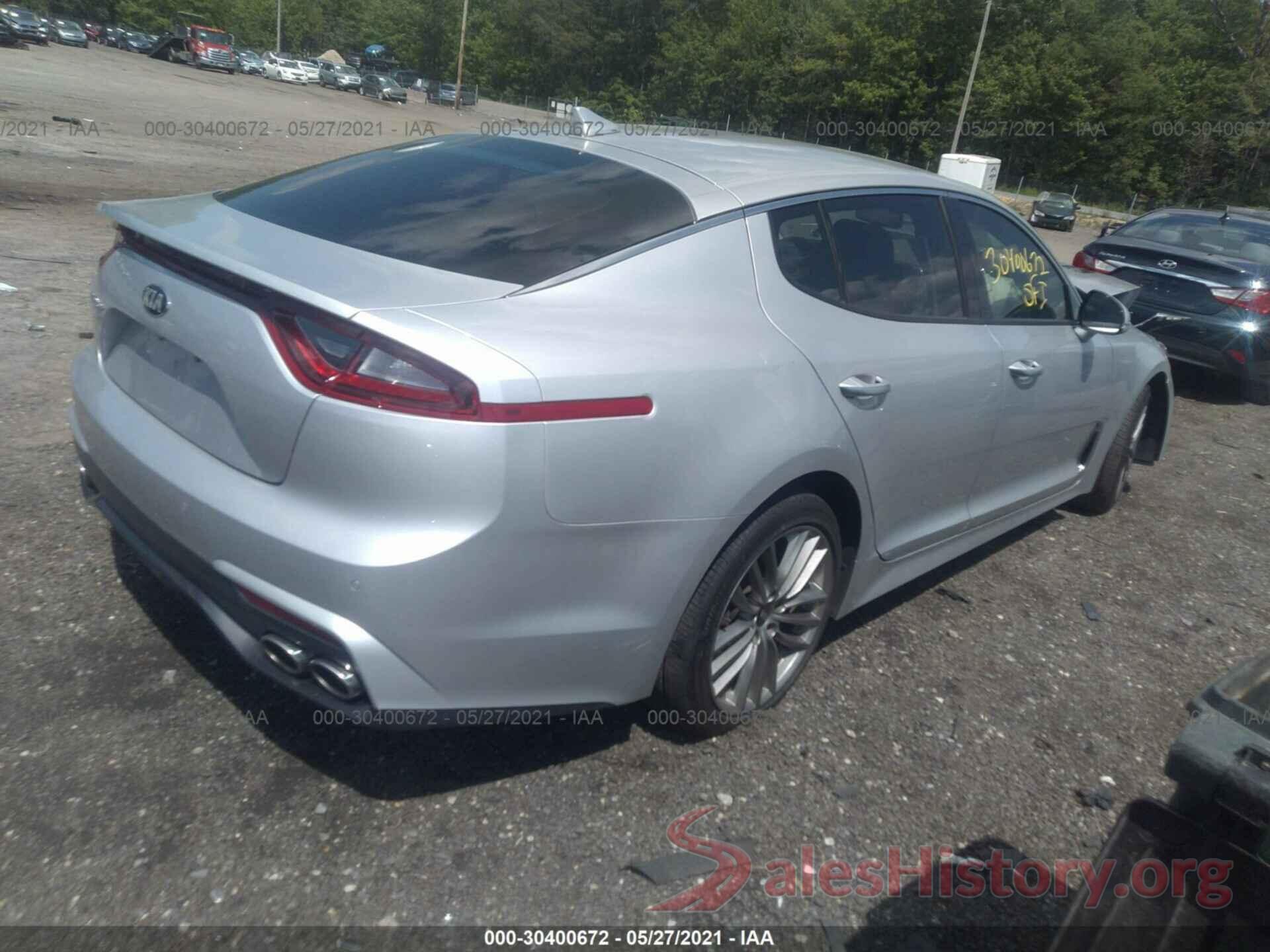 KNAE15LA7J6036235 2018 KIA STINGER