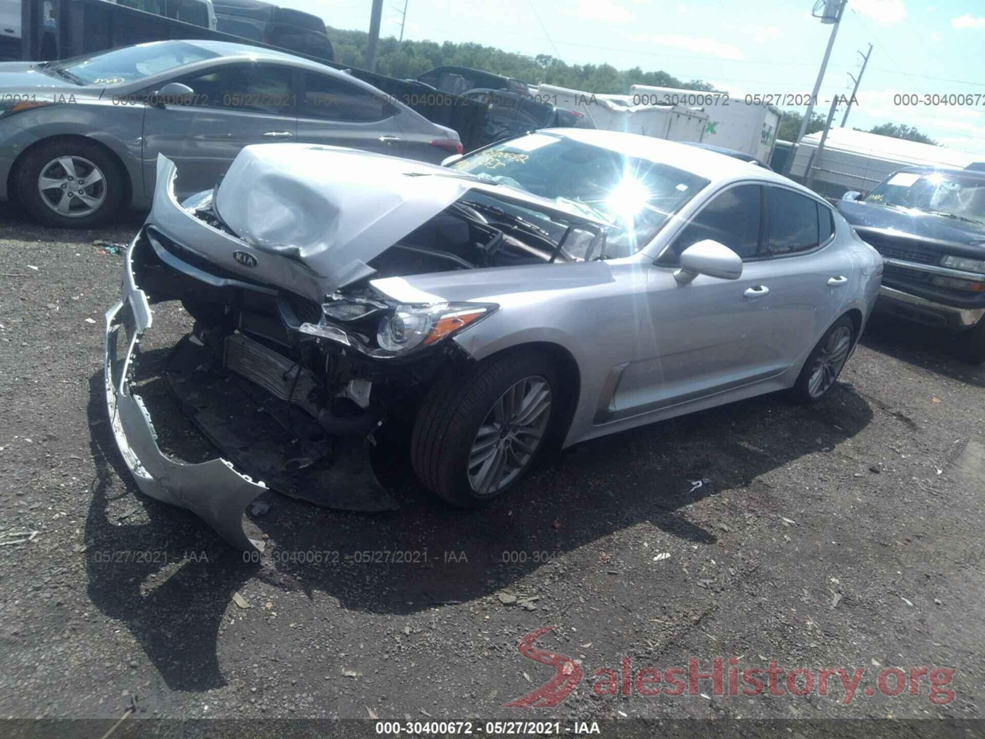 KNAE15LA7J6036235 2018 KIA STINGER