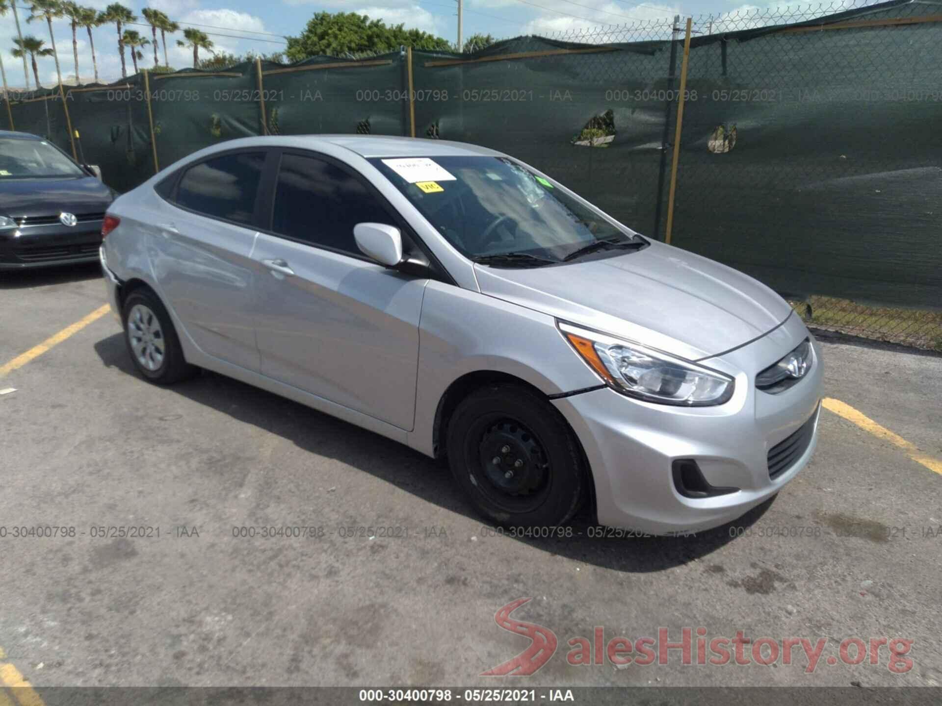 KMHCT4AE6HU323393 2017 HYUNDAI ACCENT