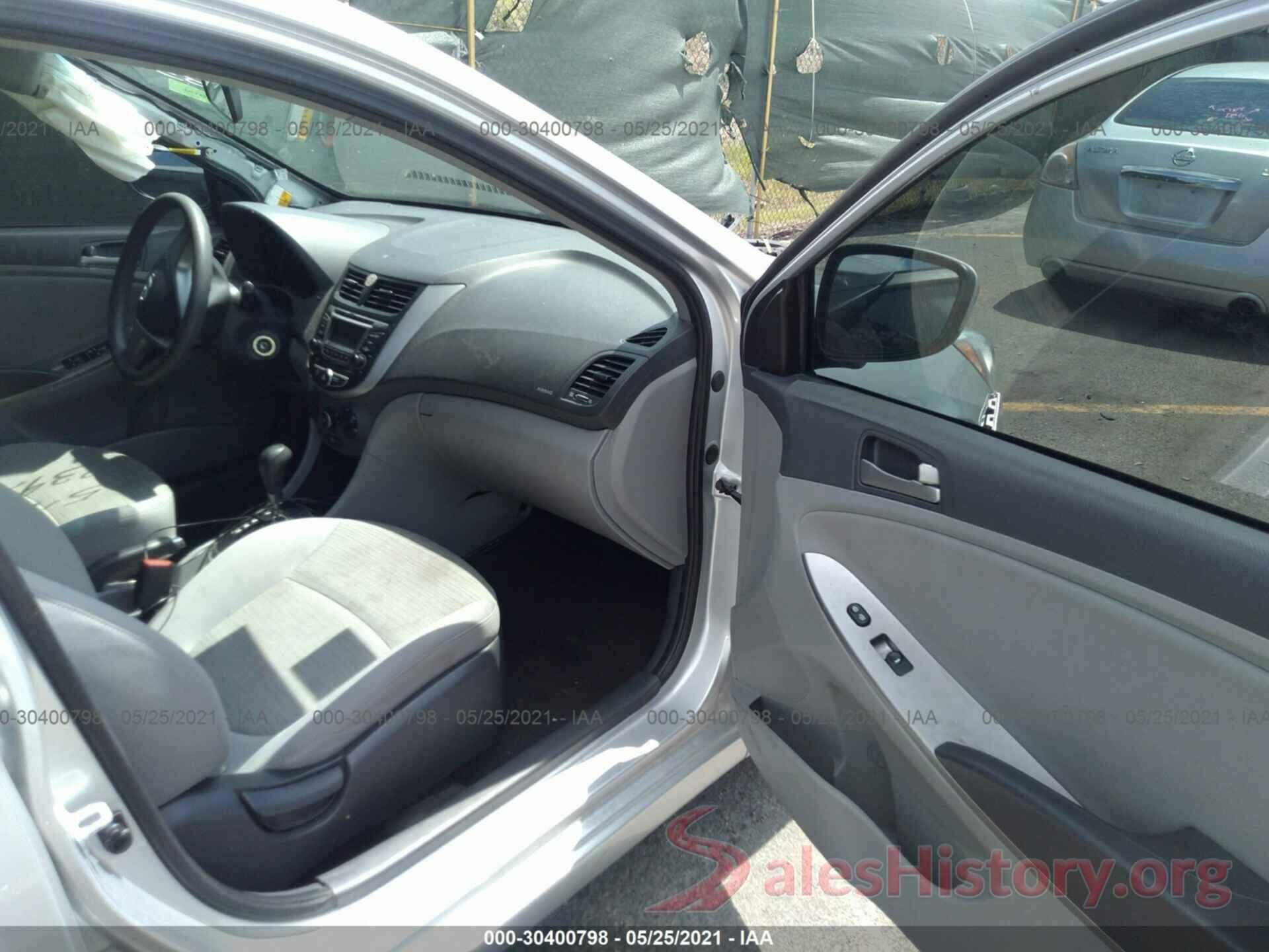 KMHCT4AE6HU323393 2017 HYUNDAI ACCENT