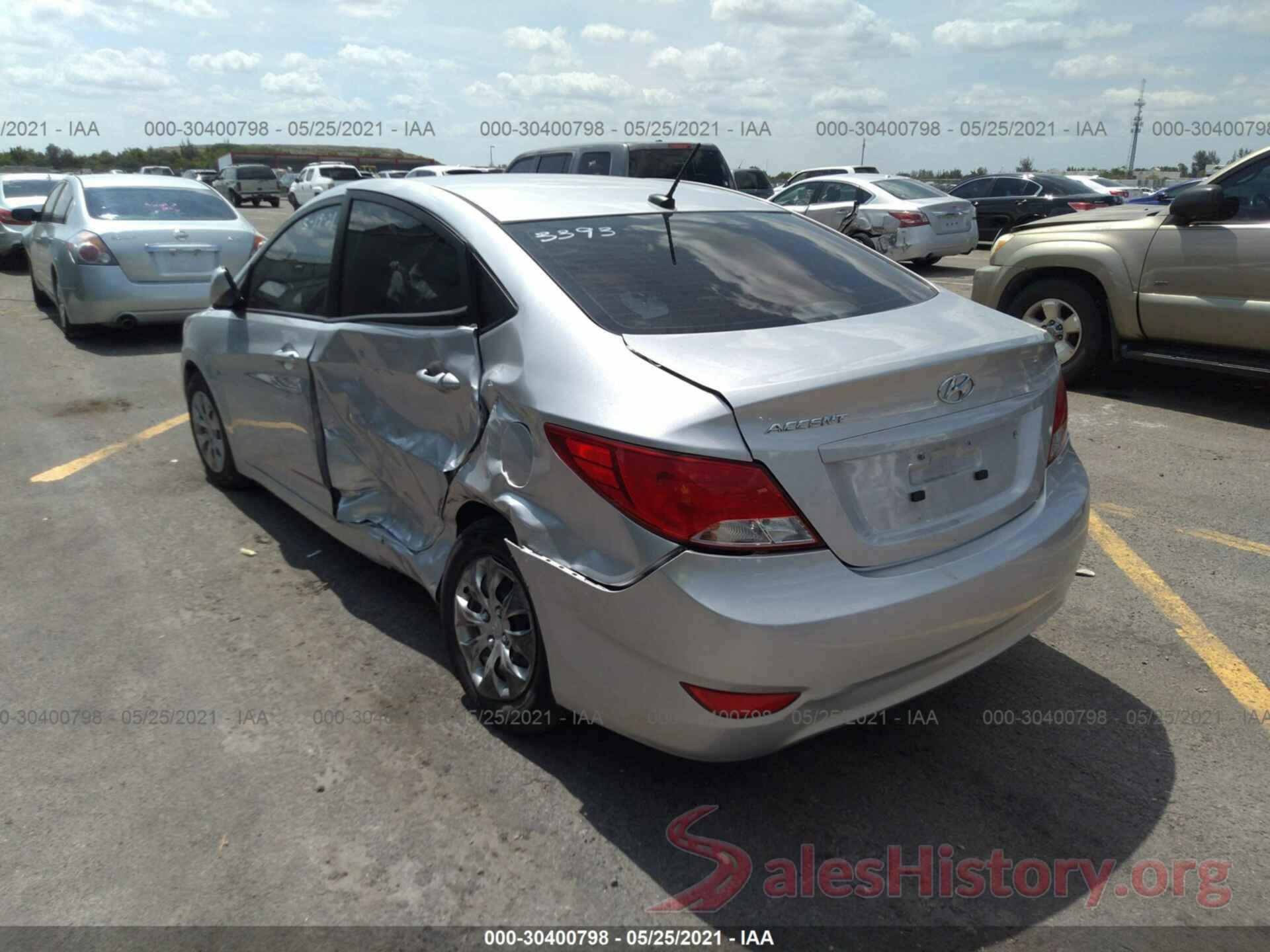 KMHCT4AE6HU323393 2017 HYUNDAI ACCENT