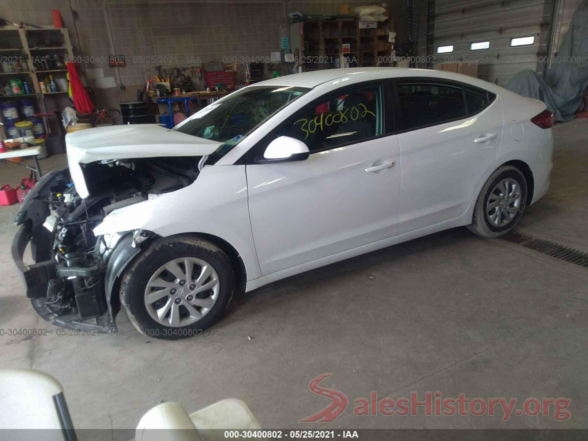 5NPD74LF6JH230232 2018 HYUNDAI ELANTRA