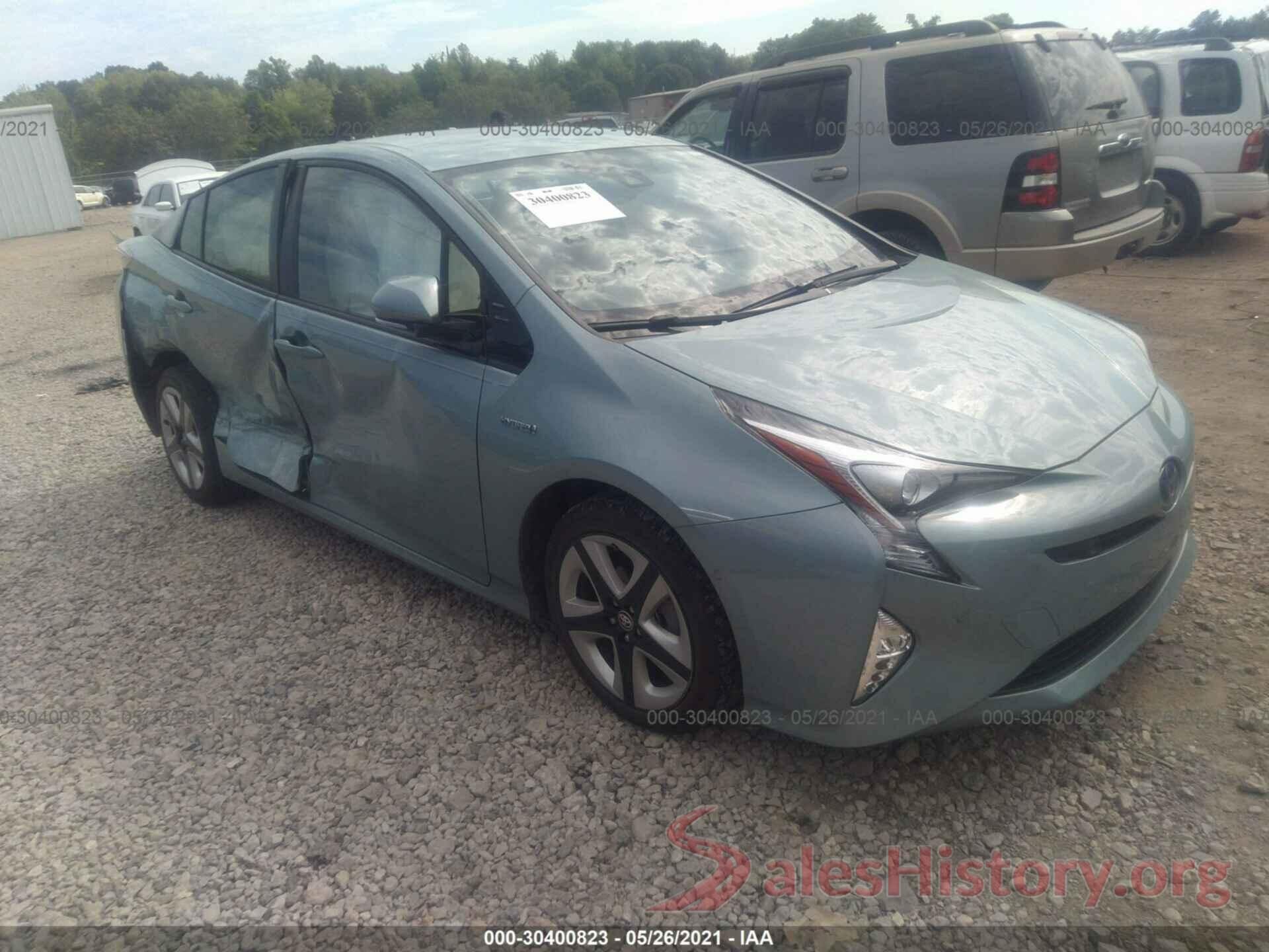 JTDKARFU3H3044489 2017 TOYOTA PRIUS