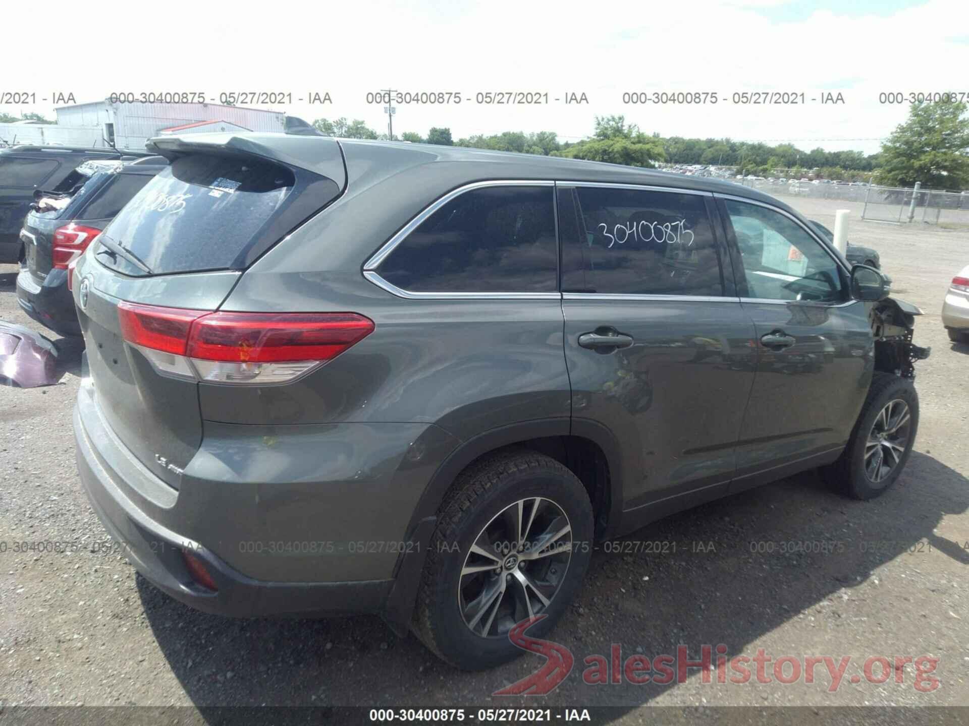 5TDBZRFH0JS820920 2018 TOYOTA HIGHLANDER