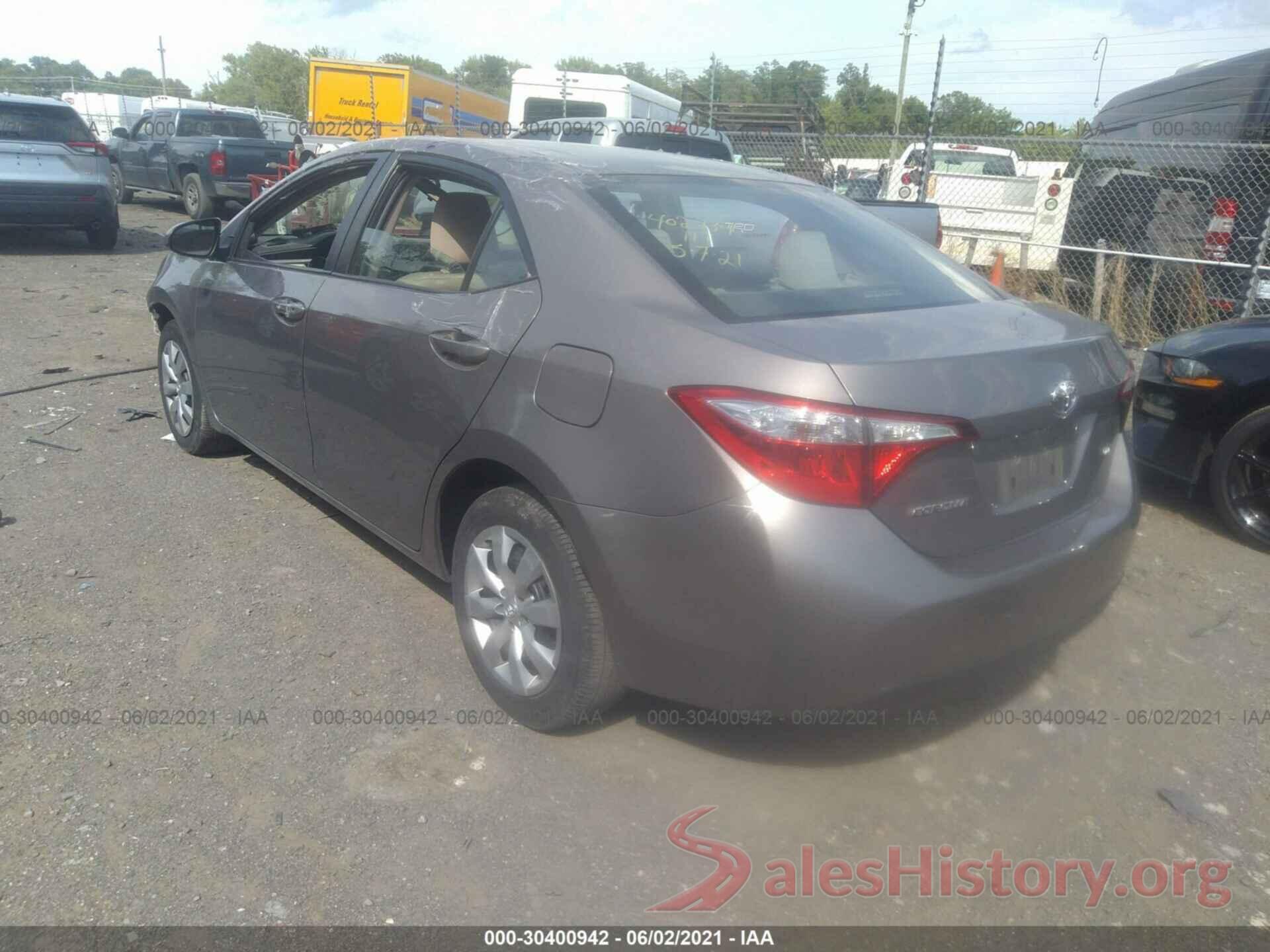 2T1BURHE4GC642559 2016 TOYOTA COROLLA