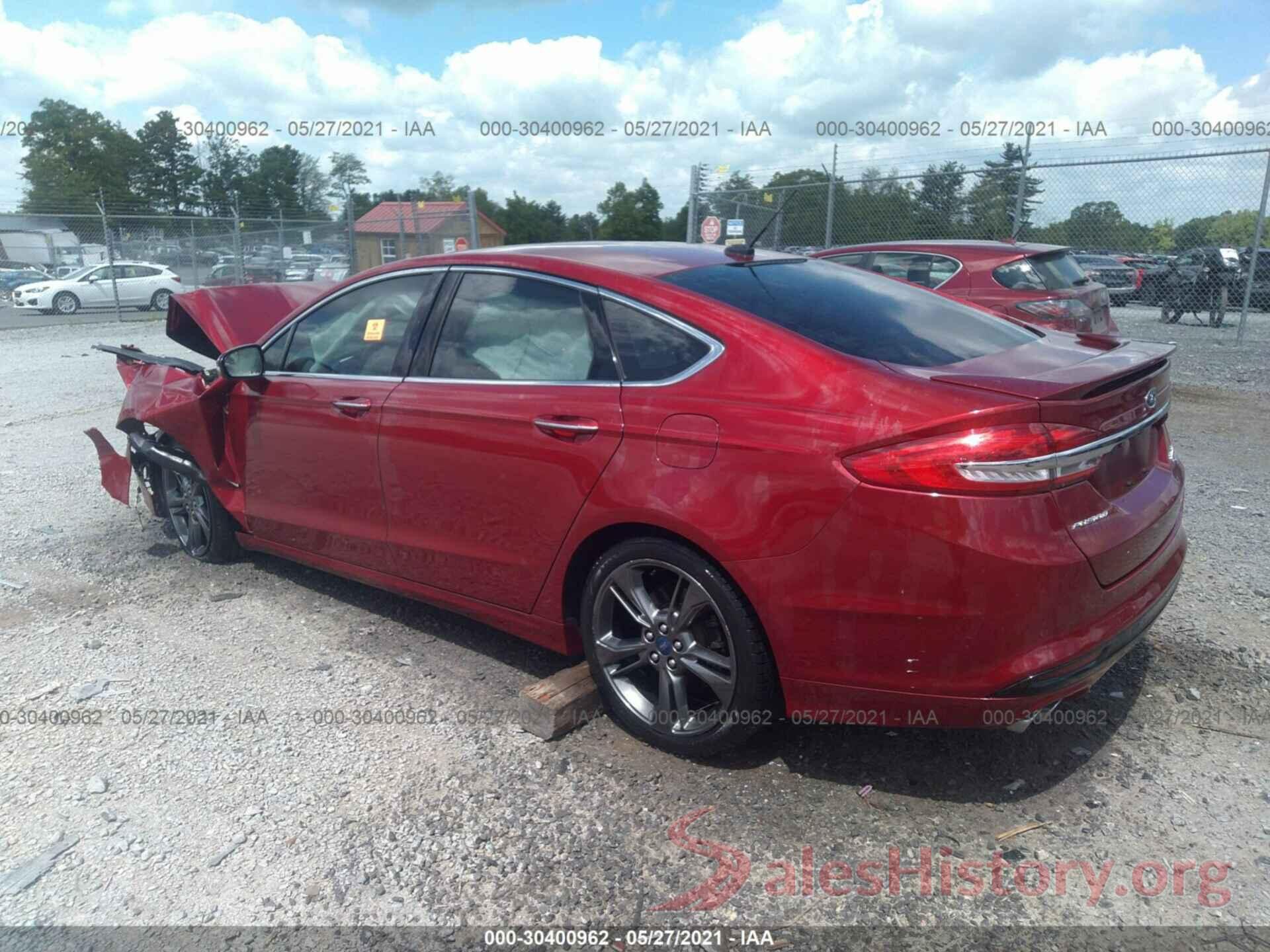 3FA6P0VP1HR205100 2017 FORD FUSION