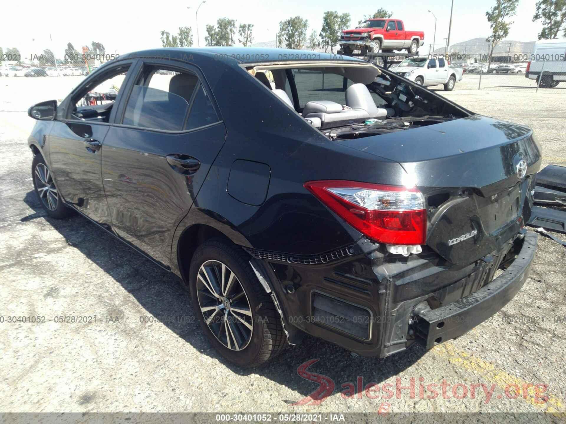 5YFBURHE1GP542936 2016 TOYOTA COROLLA