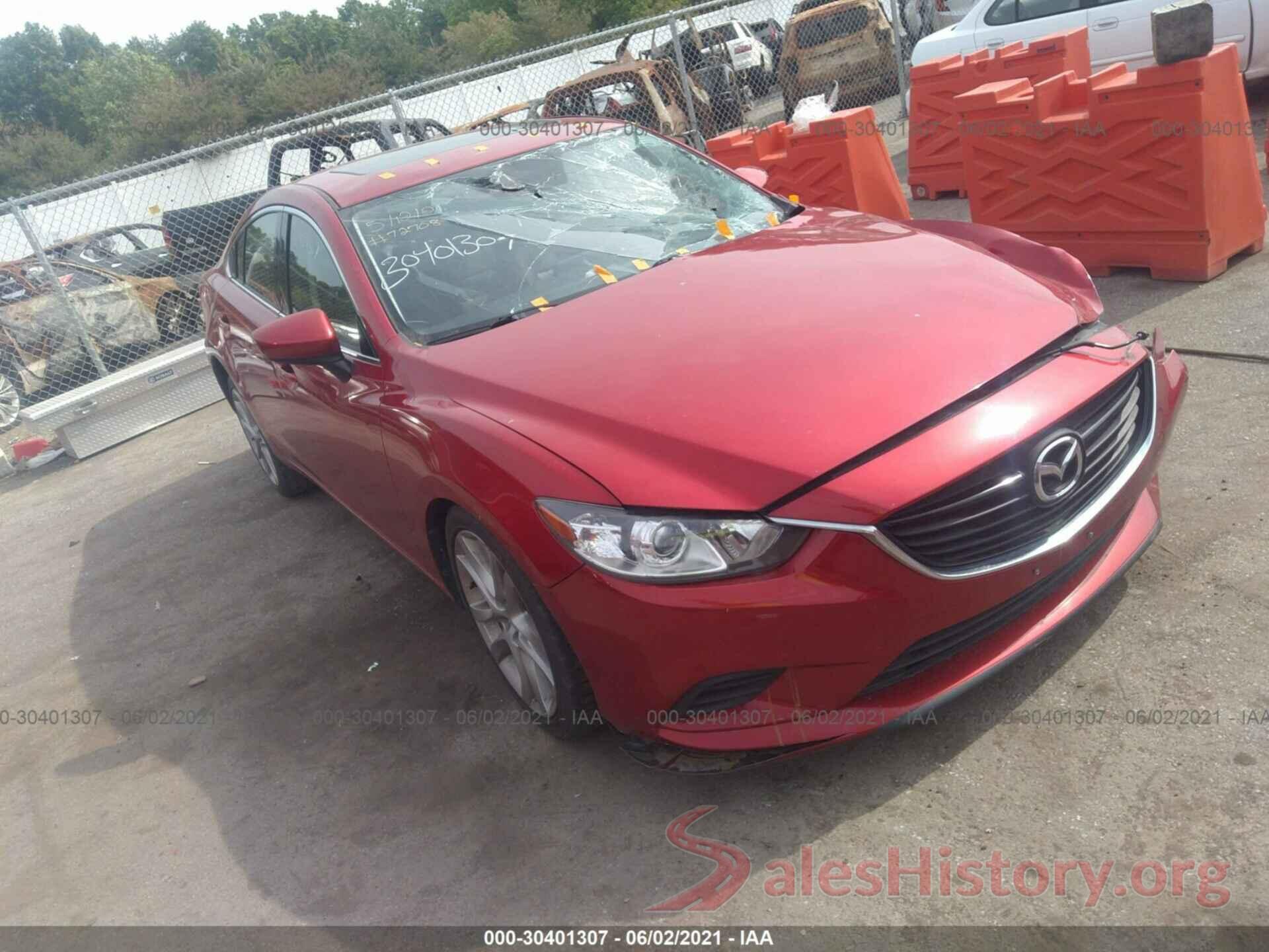 JM1GJ1V50G1434686 2016 MAZDA MAZDA6