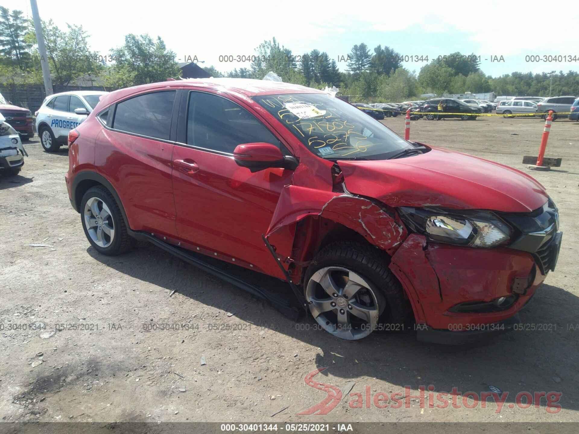 3CZRU6H50HM725275 2017 HONDA HR-V