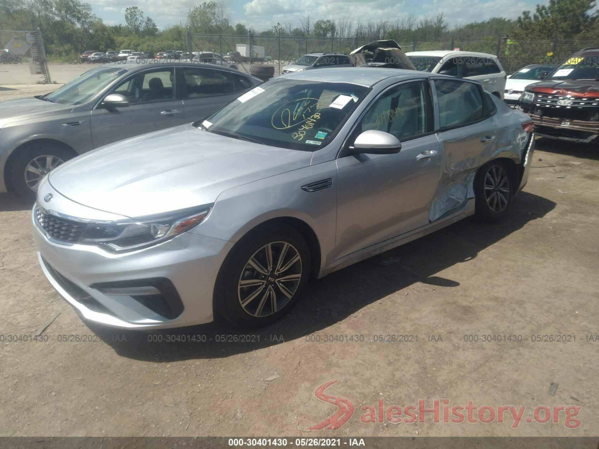 5XXGT4L39KG378967 2019 KIA OPTIMA