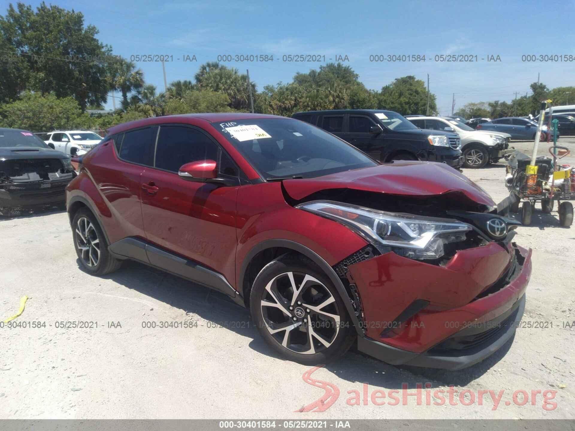 NMTKHMBX5JR024469 2018 TOYOTA C-HR