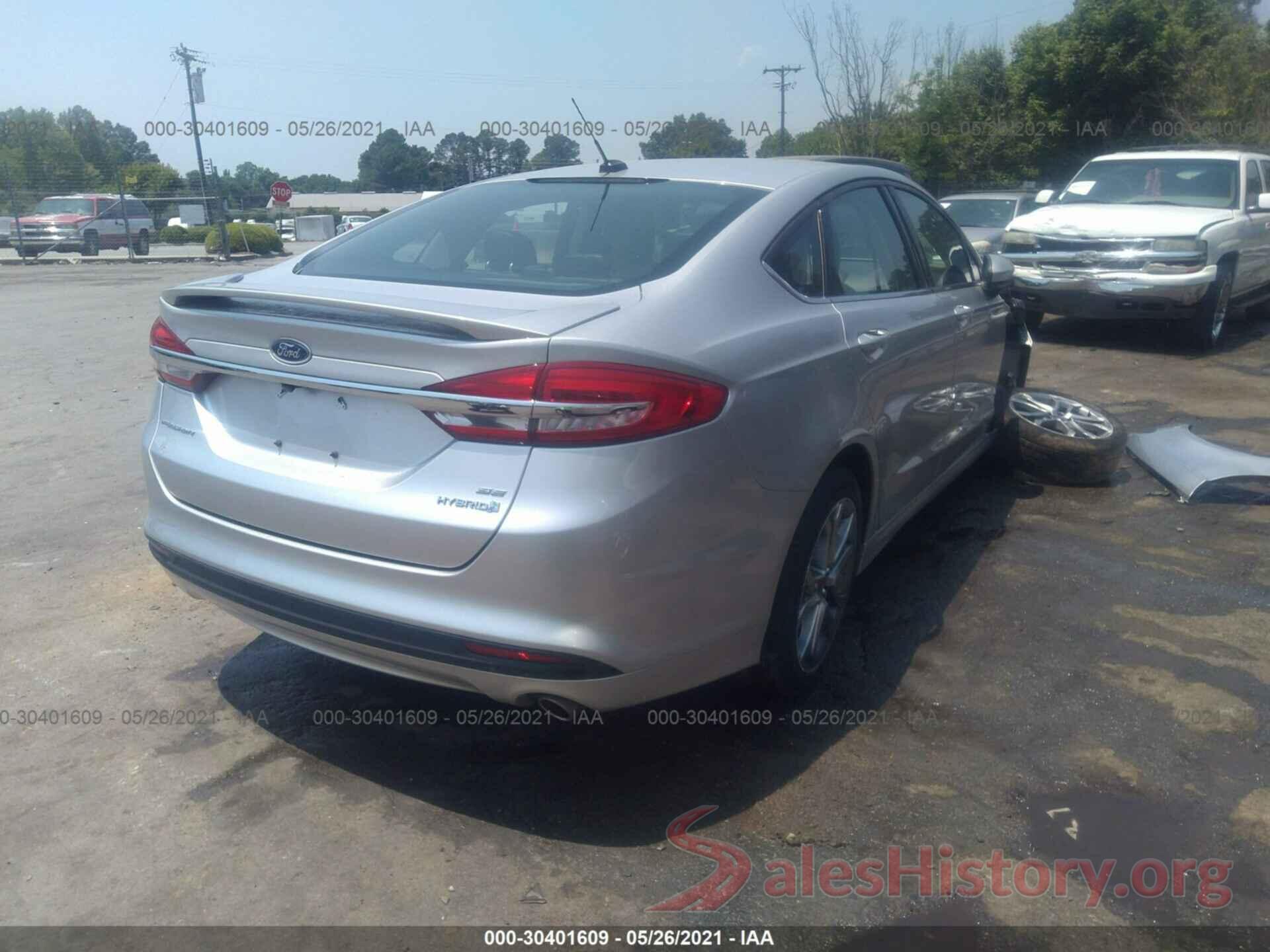 3FA6P0LU5HR285655 2017 FORD FUSION