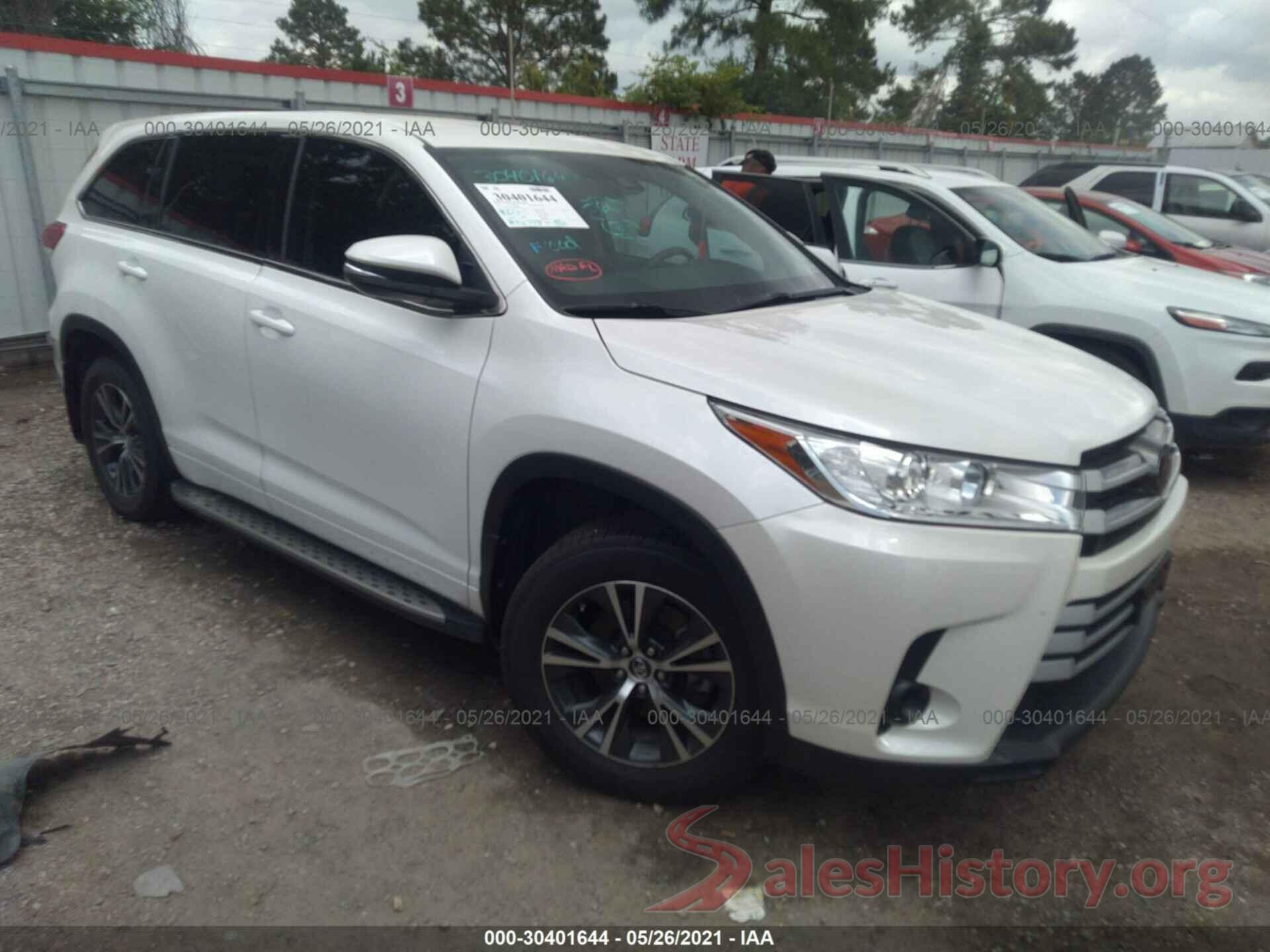 5TDZARFHXHS026510 2017 TOYOTA HIGHLANDER