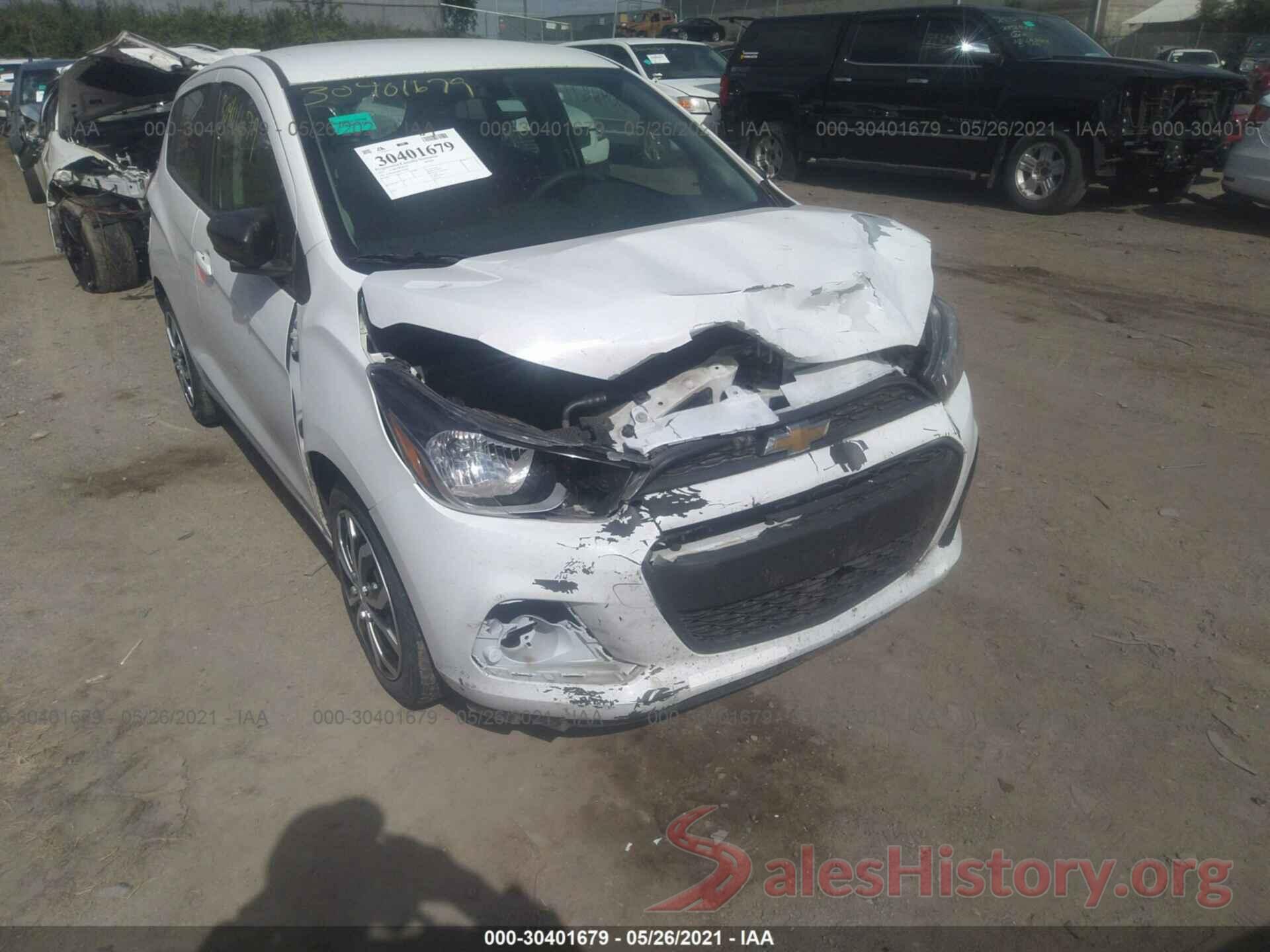 KL8CB6SA8HC759210 2017 CHEVROLET SPARK