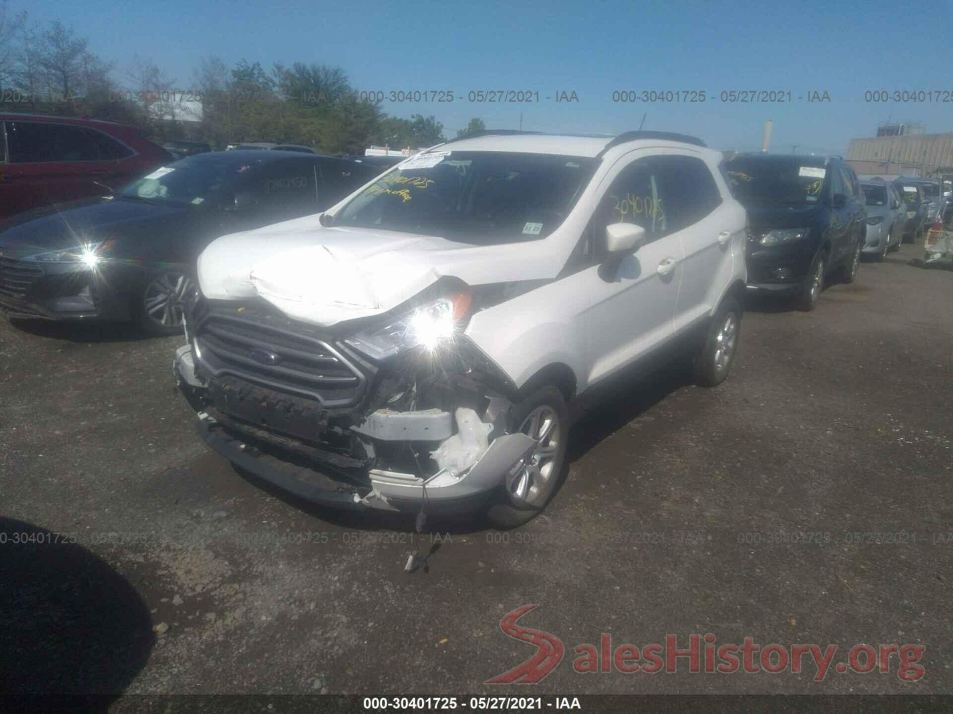 MAJ6P1ULXJC210143 2018 FORD ECOSPORT