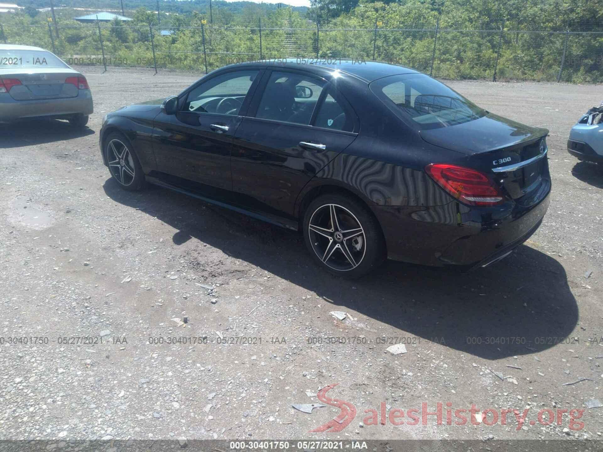 WDDWF4KB1JR416043 2018 MERCEDES-BENZ C-CLASS