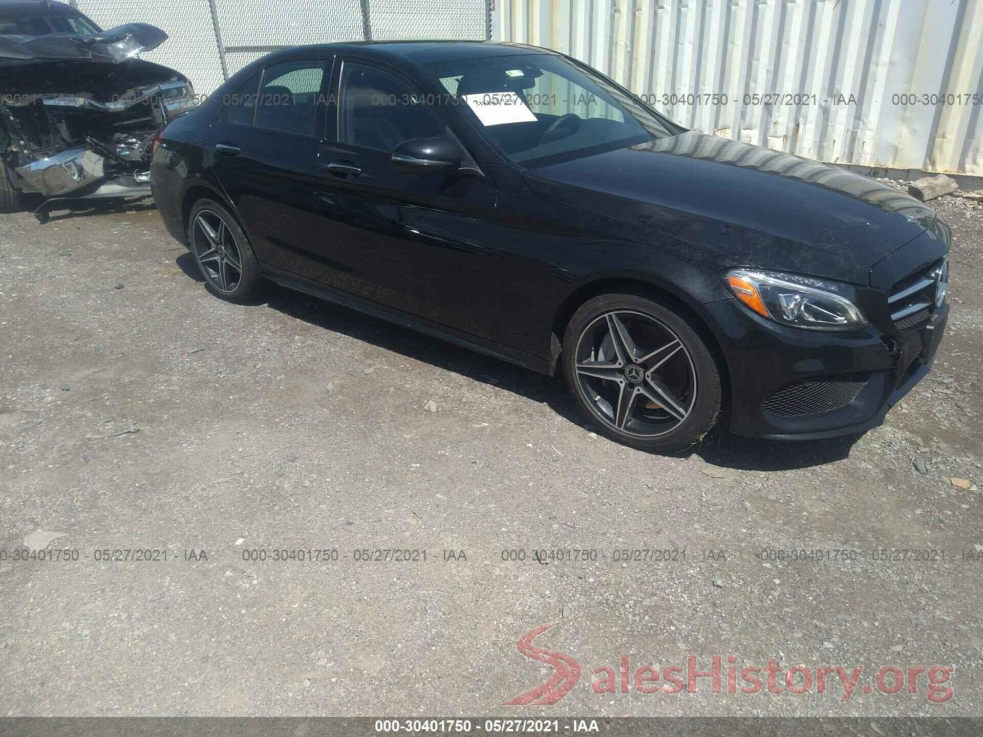 WDDWF4KB1JR416043 2018 MERCEDES-BENZ C-CLASS