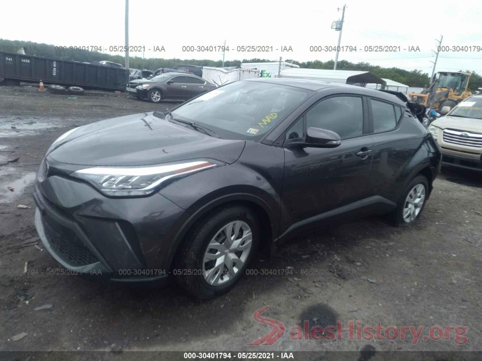 NMTKHMBX5MR124303 2021 TOYOTA C-HR