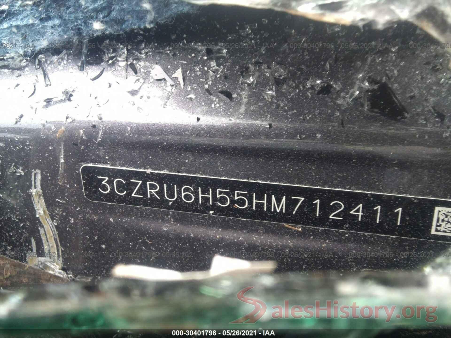 3CZRU6H55HM712411 2017 HONDA HR-V