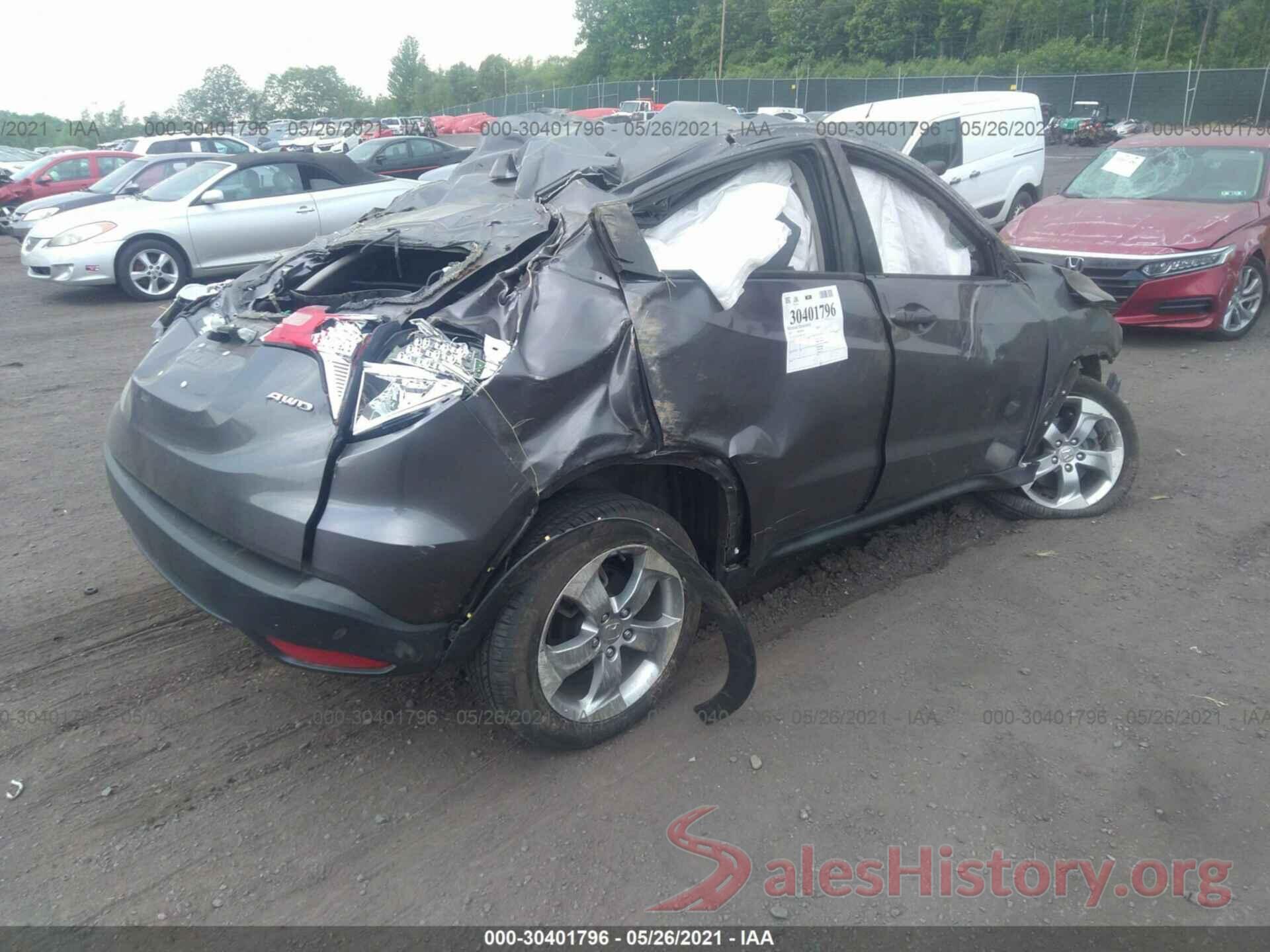 3CZRU6H55HM712411 2017 HONDA HR-V