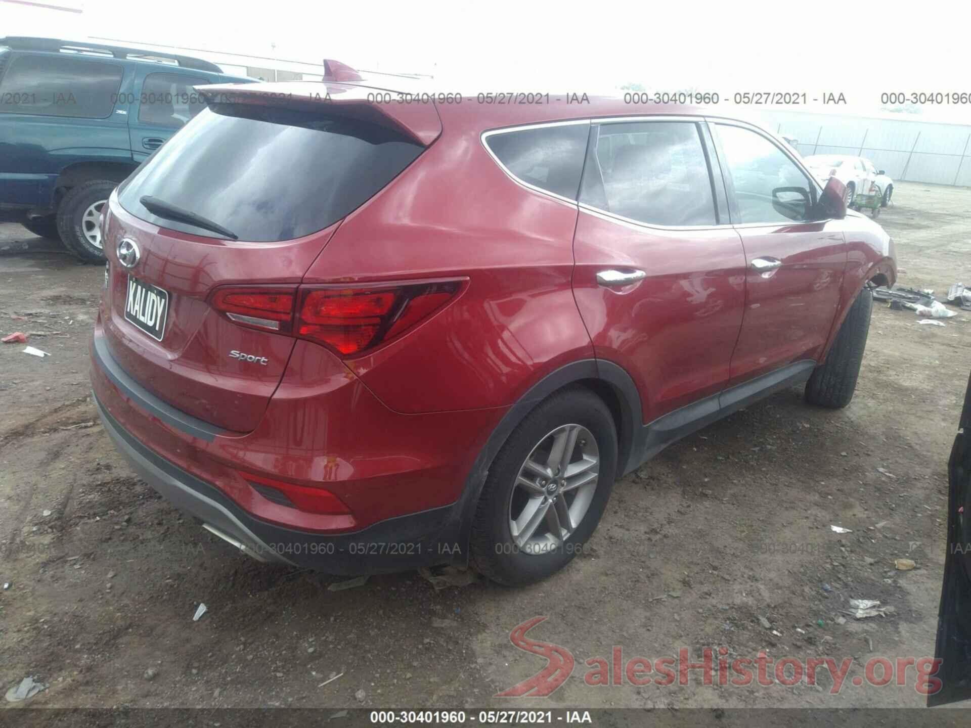 5XYZT3LB2HG486099 2017 HYUNDAI SANTA FE SPORT