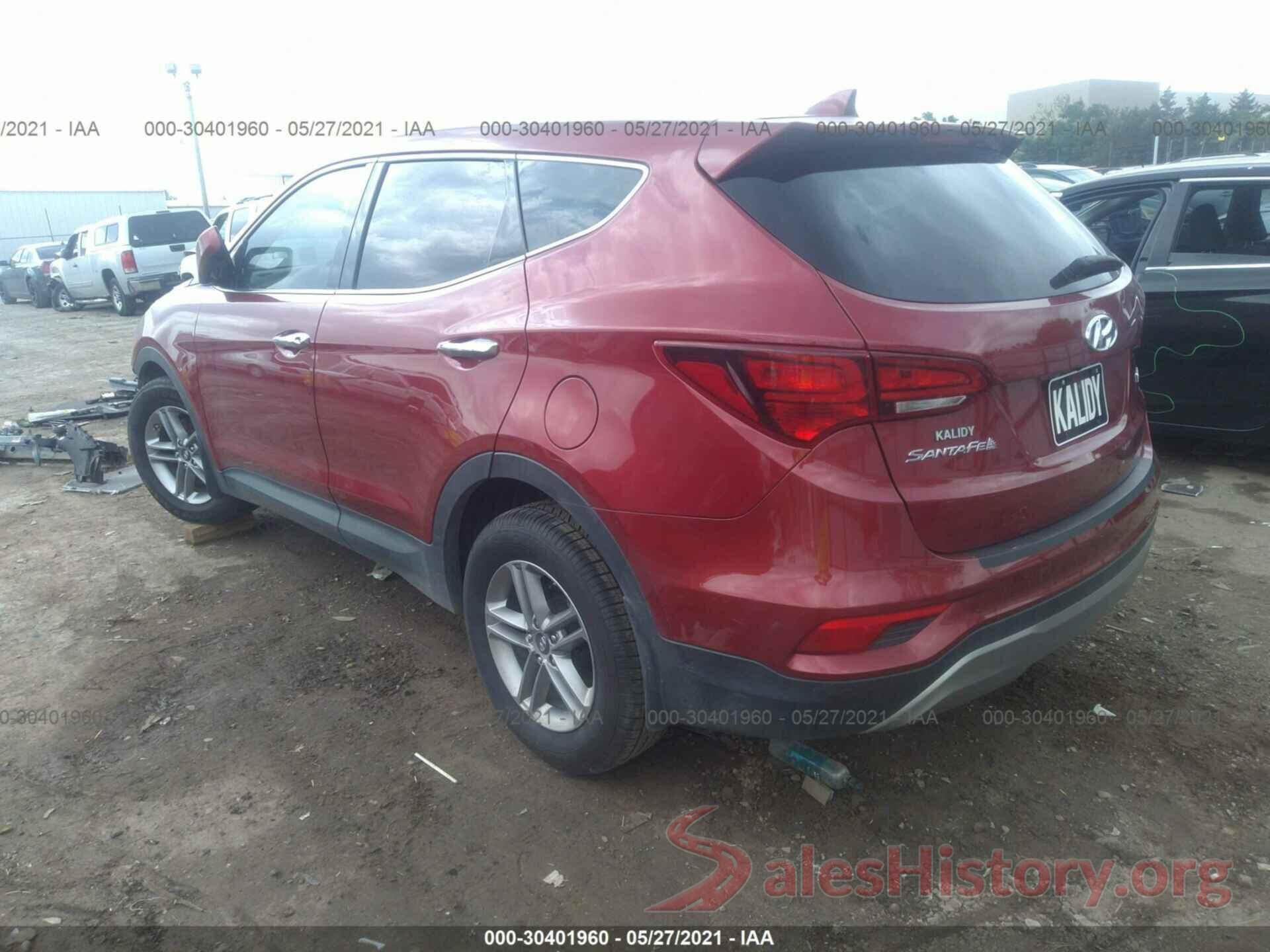 5XYZT3LB2HG486099 2017 HYUNDAI SANTA FE SPORT